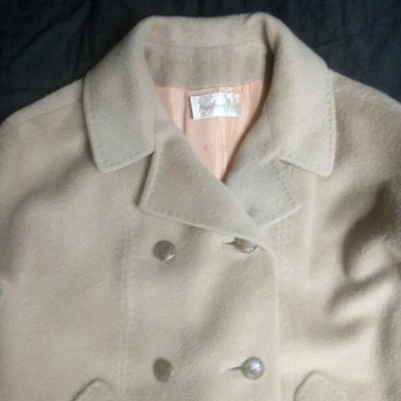 Other Vintage 60s Kaufman Bros. Double Breast Wool Pea Coat Parka Size M / US 6-8 / IT 42-44 - 1 Thumbnail
