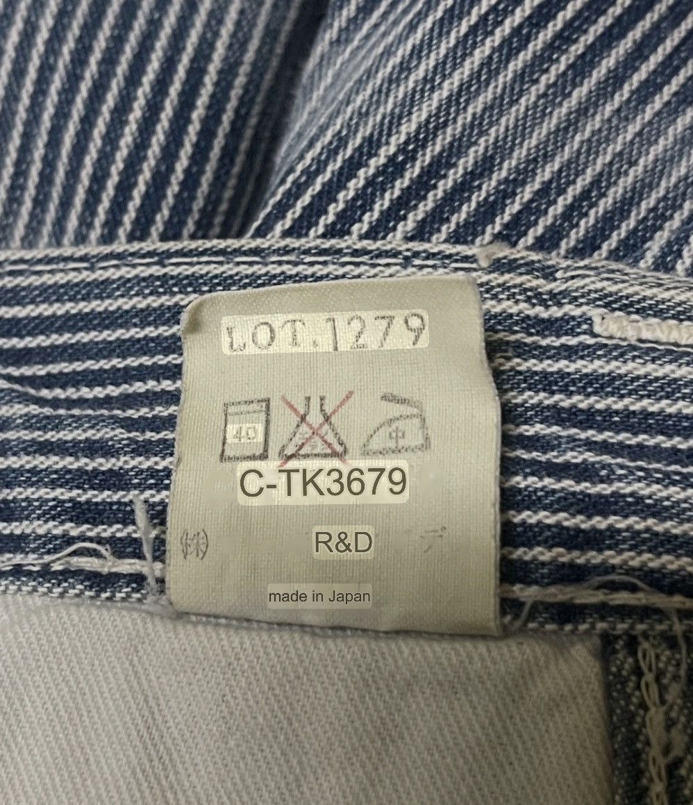 Oshkosh Vintage Oshkosh Worker Pants Stripes Hickory Jeans Size US 30 / EU 46 - 15 Thumbnail