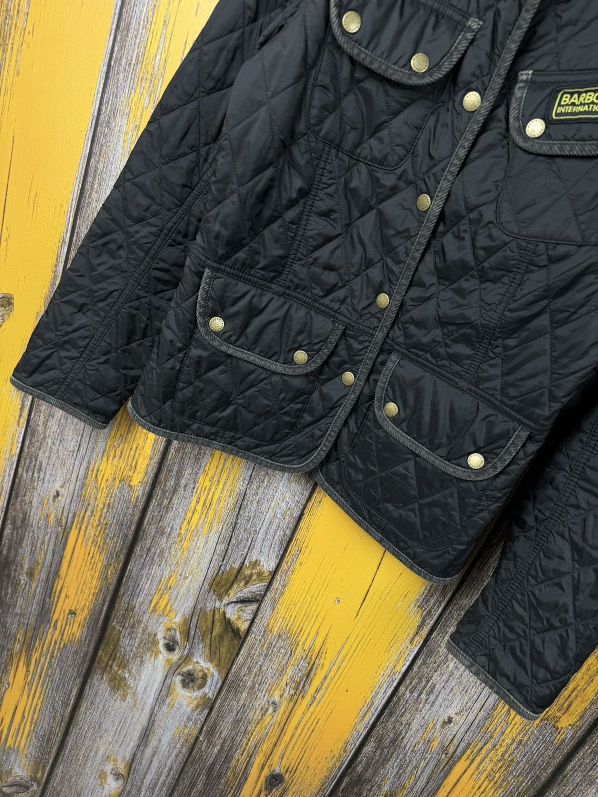 Barbour Barbour International Womans Jacket Bomber Vintage Size S / US 4 / IT 40 - 13 Thumbnail