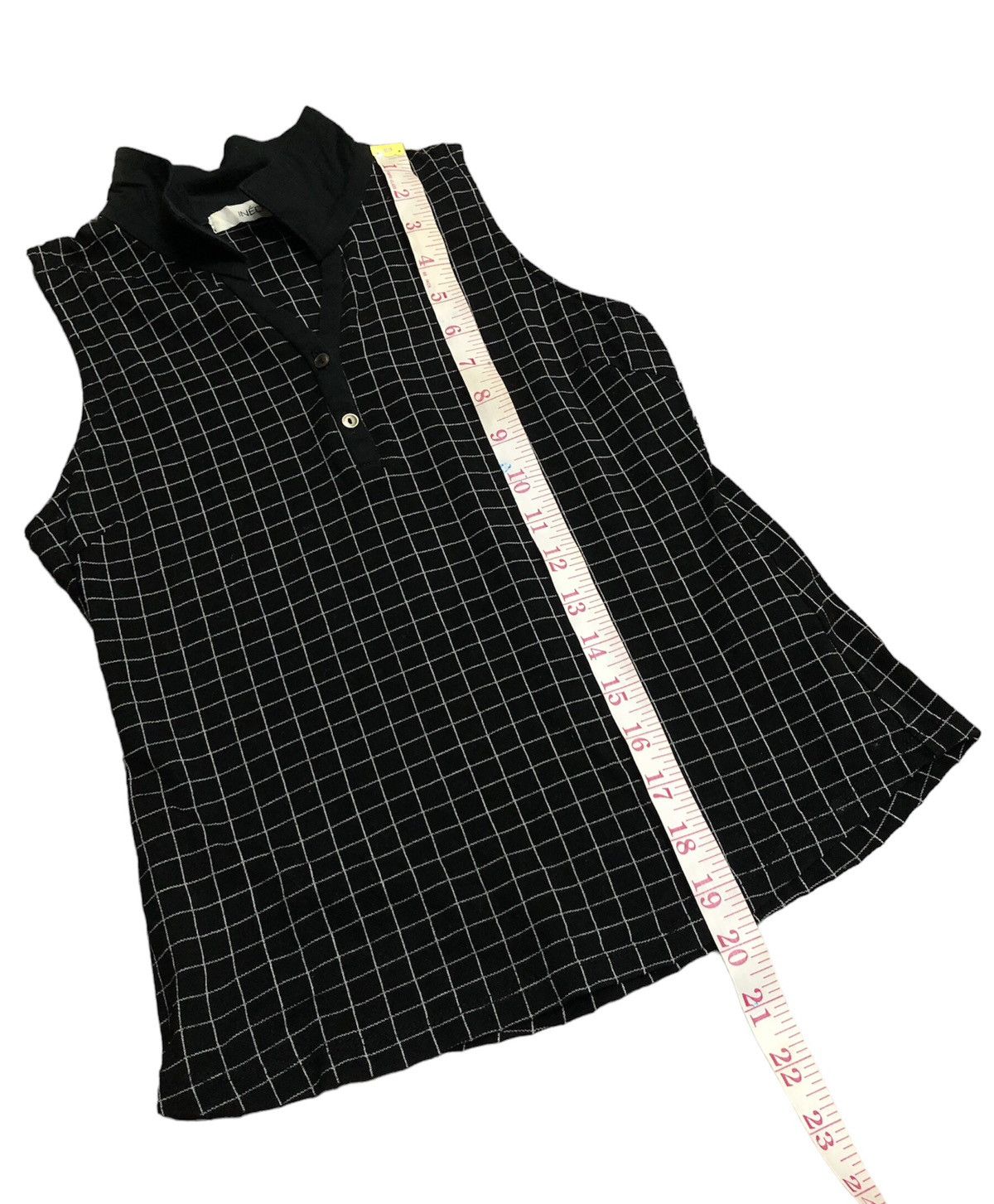Vintage × Y's × Yohji Yamamoto VINTAGE INÉD YOHJI YAMAMOTO POLO TEE SHIRT Size S / US 4 / IT 40 - 3 Thumbnail