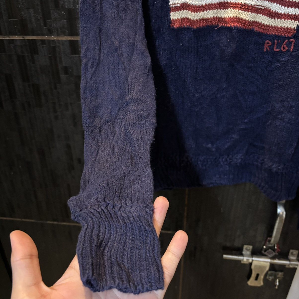 Polo Ralph Lauren Polo Ralph Lauren American Flag Sweater Size US L / EU 52-54 / 3 - 5 Thumbnail