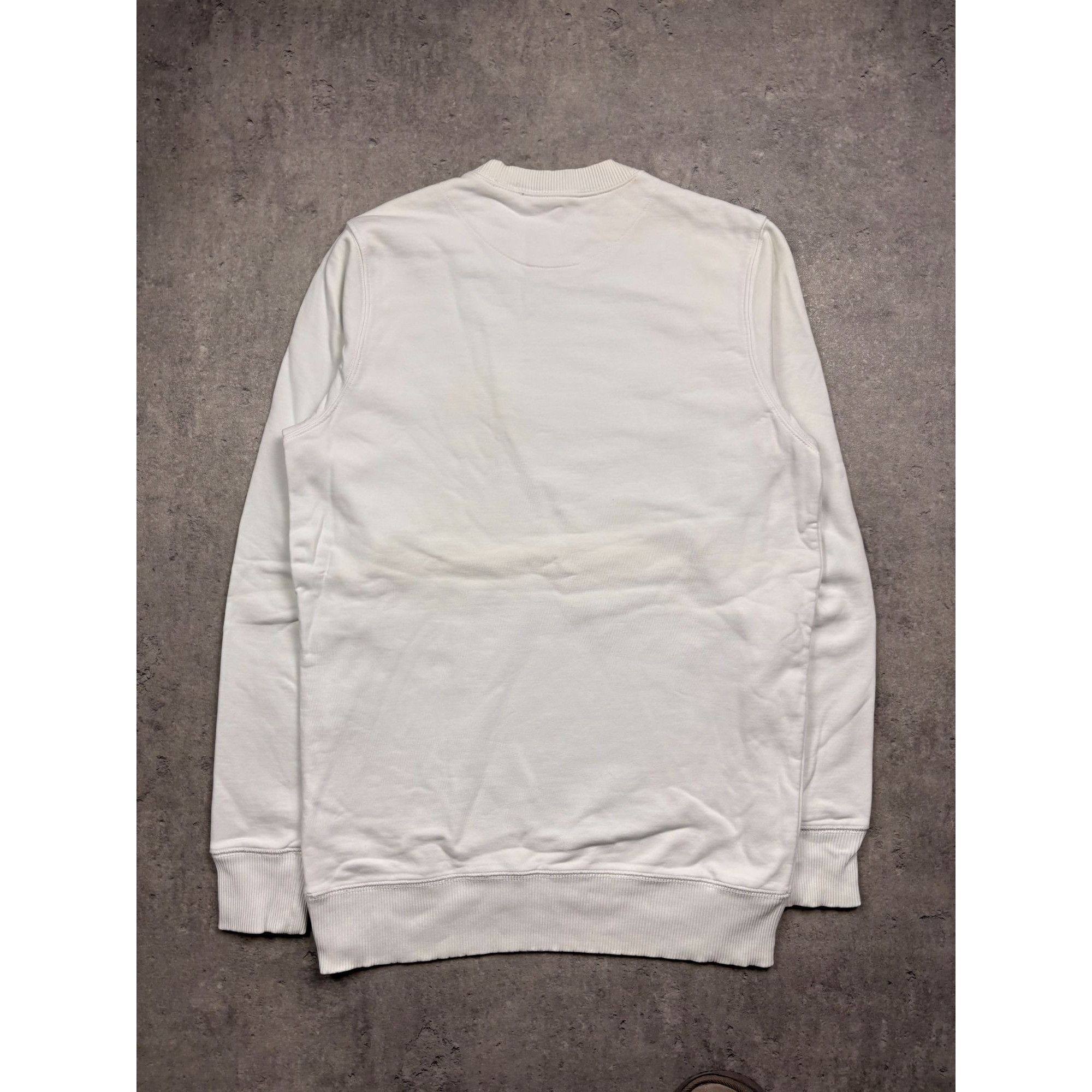 Diesel Diesel Mens White Sweatshirt With Neon Accents Size S Cotton Size US S / EU 44-46 / 1 - 5 Thumbnail