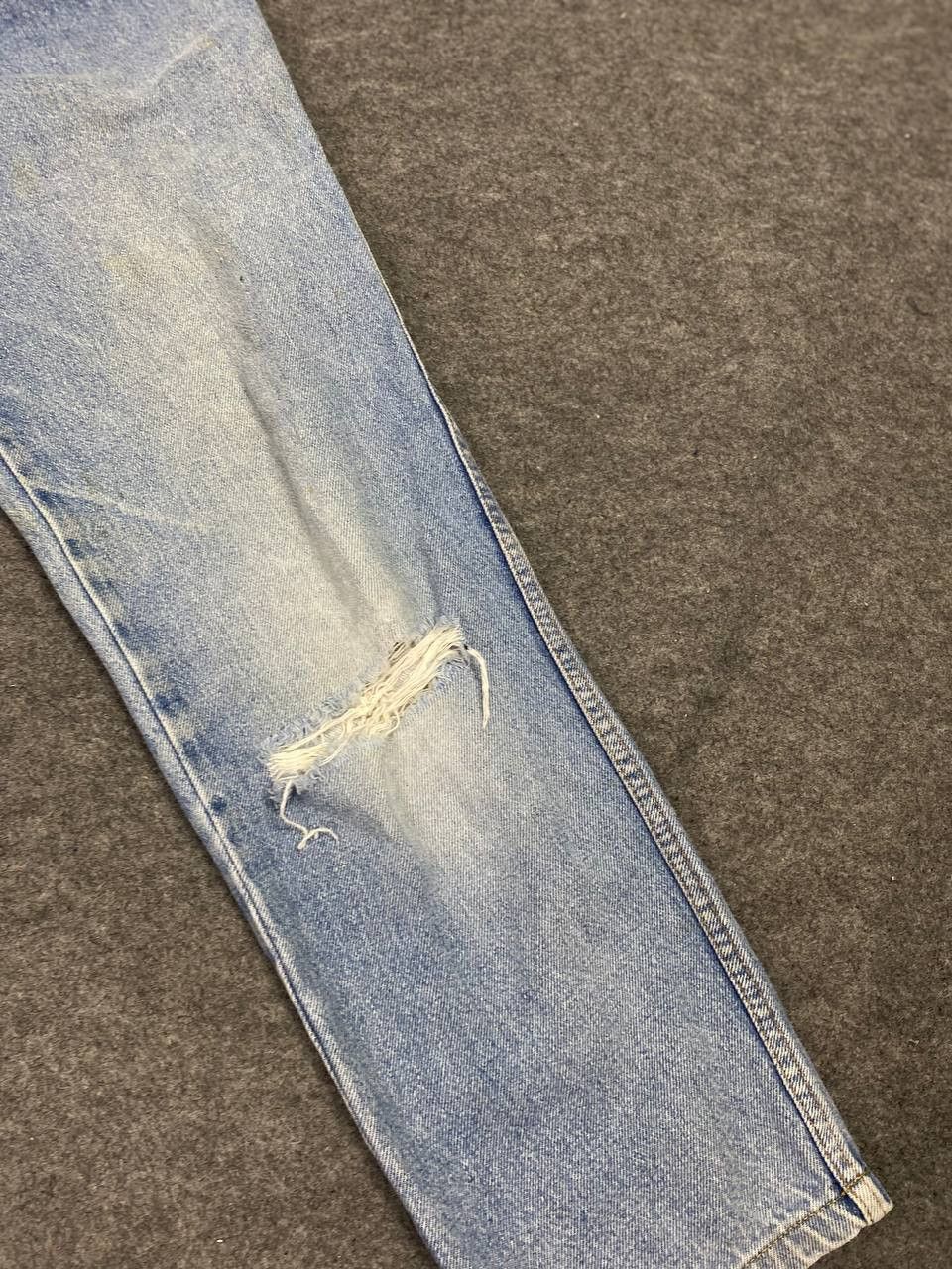 Moschino vintage moschino love distressed denim made in italy Size US 27 - 12 Thumbnail