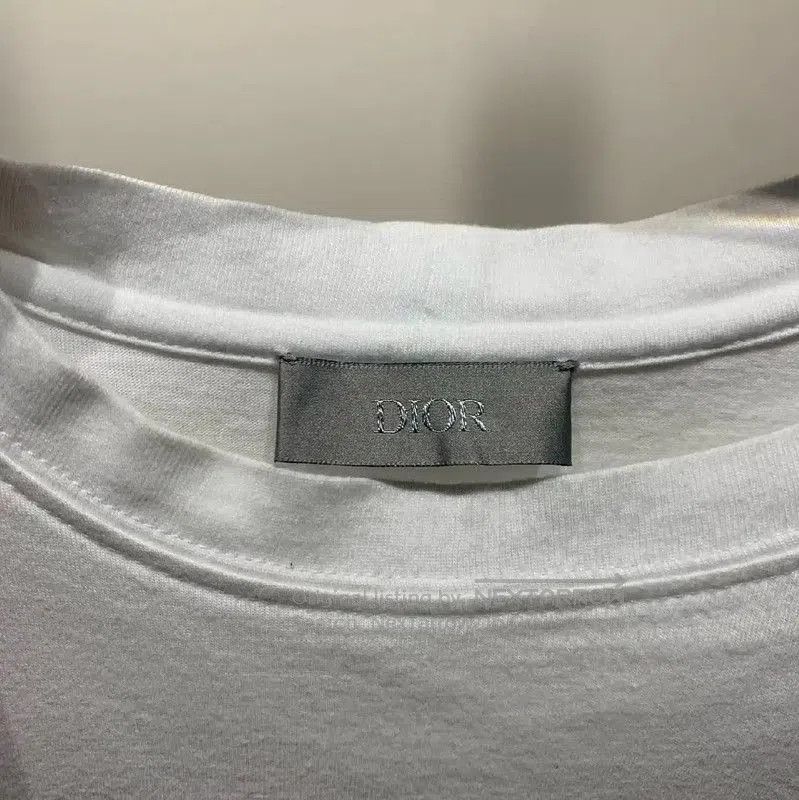 Dior Dior Men's White Cotton Graphic T-Shirt . Size US S / EU 44-46 / 1 - 2 Thumbnail