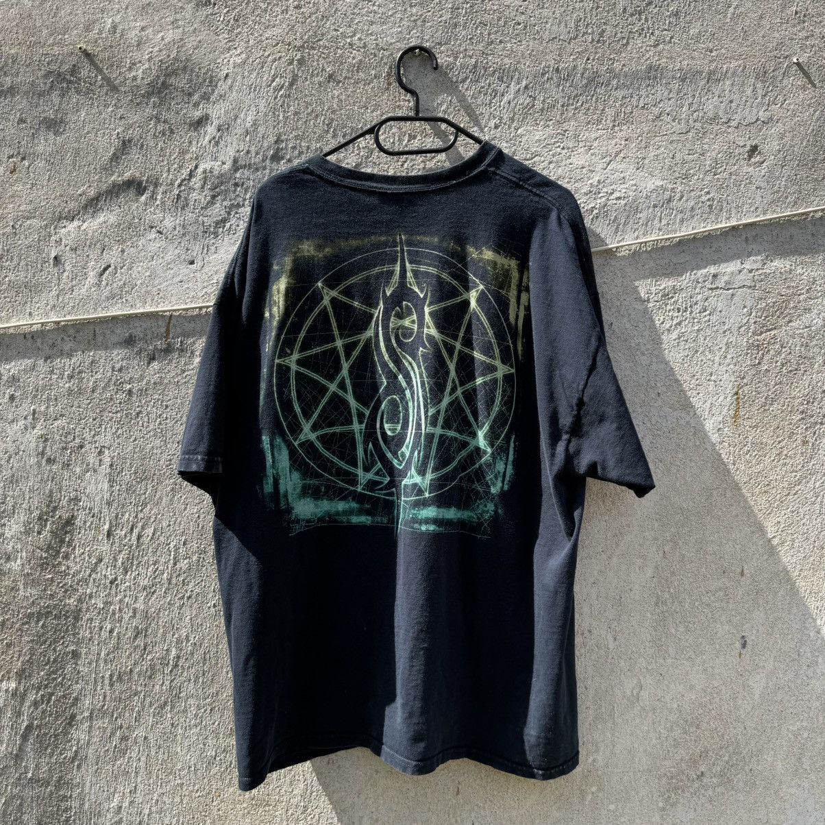 Slipknot Vintage Slipknot lOWA 00s Band Tee Oversized AOP Black Metal Size US XXL / EU 58 / 5 - 2 Thumbnail