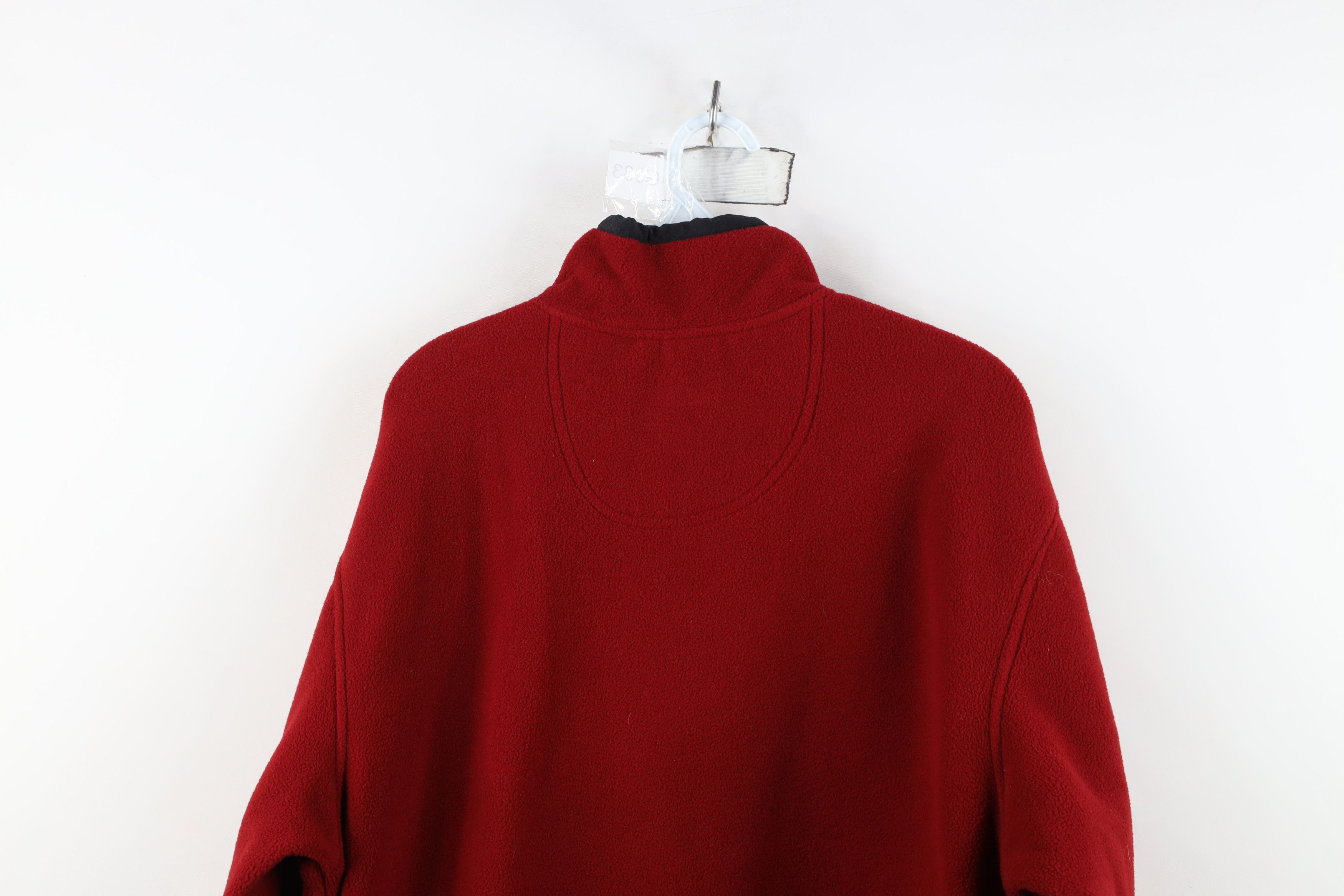 Vintage Vintage 90s Y2K Streetwear Half Zip Fleece Pullover Sweater Size US L / EU 52-54 / 3 - 12 Thumbnail