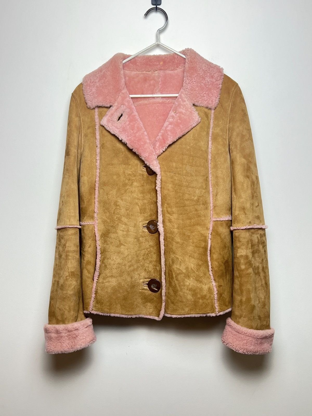Dolce & Gabbana dolce & gabbana y2k archive faux shearling real suede jacket Size US M / EU 48-50 / 2 - 2 Thumbnail
