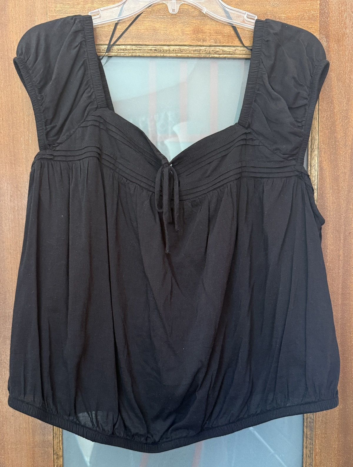 Old Navy Old Navy Plus Lot of 2 Sleeveless Cotton Blend Black Peach Size XXL / US 16-18 / IT 52-54 - 2 Thumbnail