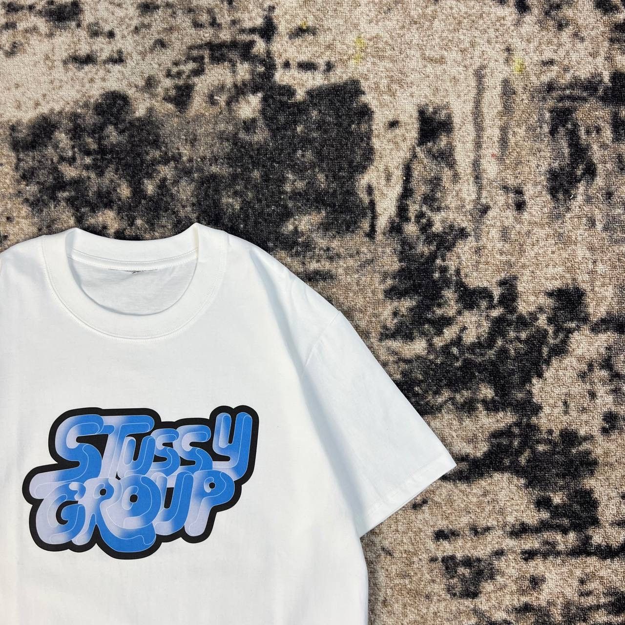Stussy Stussy Big Logo Vintage White T-Shirt Streetwear Style Size US M / EU 48-50 / 2 - 2 Thumbnail