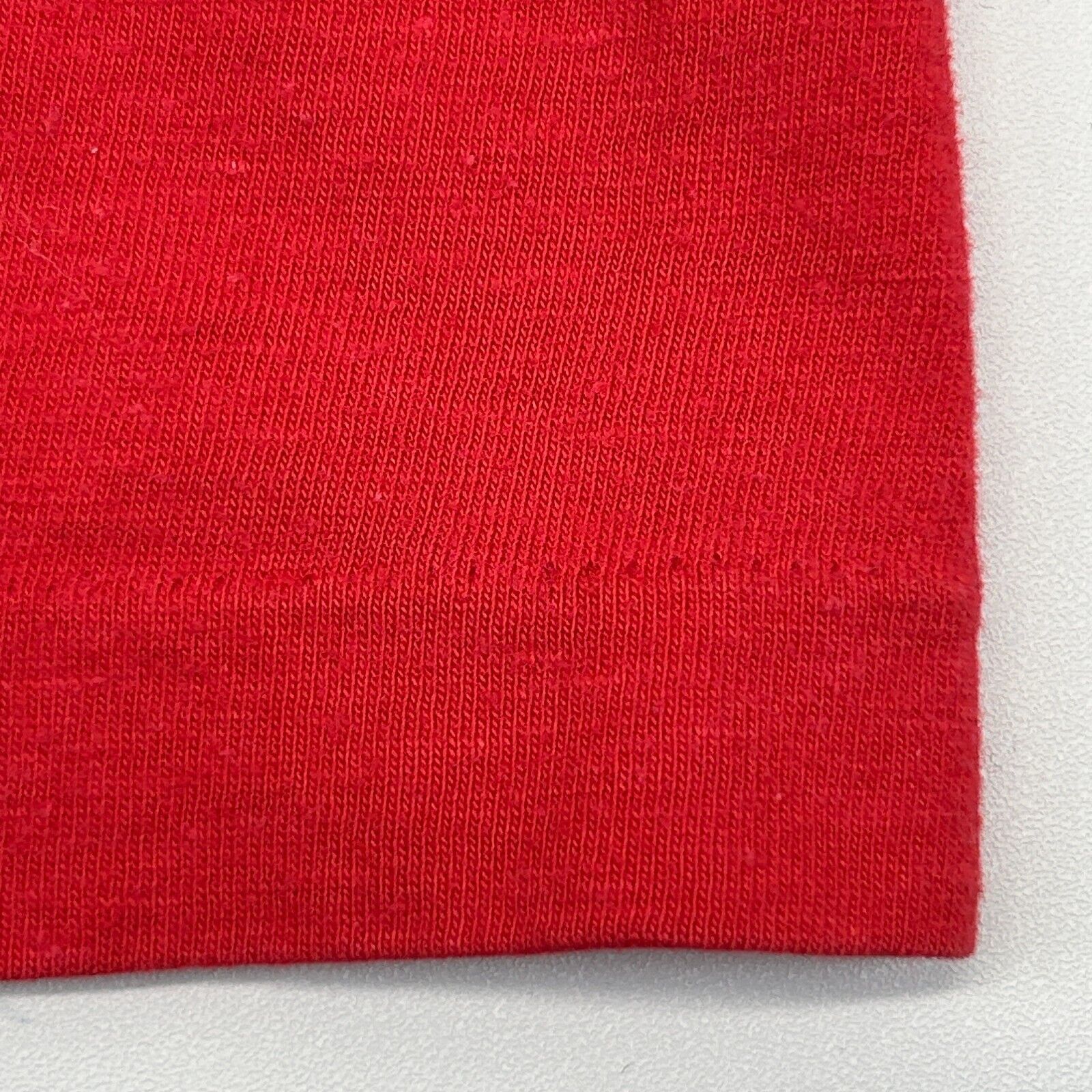 Reebok Vintage 80s Reebok Logo T Shirt Made In USA Red S Small Size US S / EU 44-46 / 1 - 7 Thumbnail