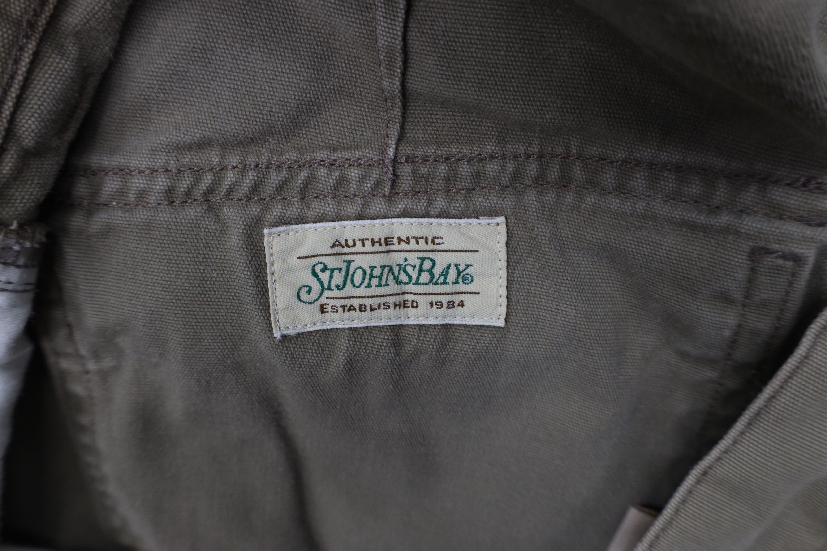 Vintage Vintage 90s Streetwear Baggy Wide Leg Cargo Pants Beige Size US 40 / EU 56 - 6 Thumbnail