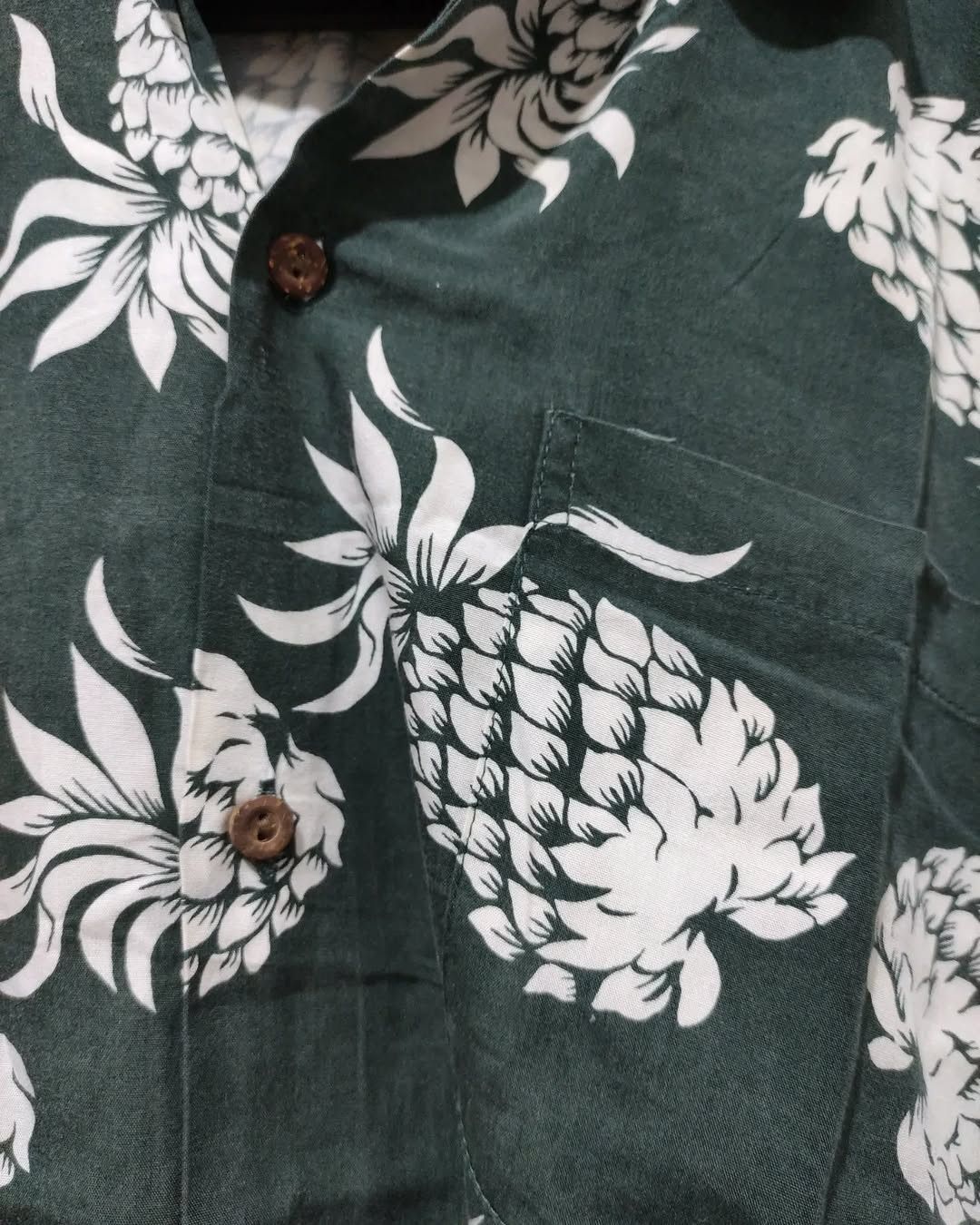 Vintage 80s Pineapple Juice Rayon Hawaiian Shirts Aloha Shirt Size US L / EU 52-54 / 3 - 9 Thumbnail