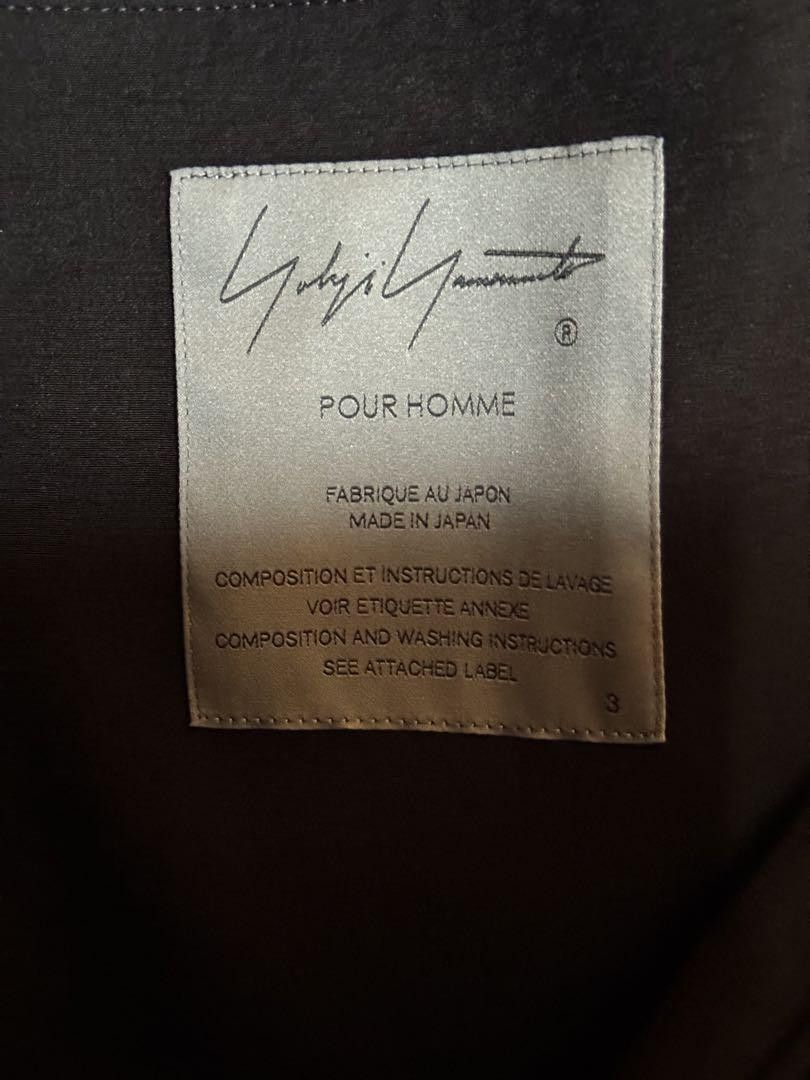 Yohji Yamamoto POUR HOMME 2025SS TA TUXEDO FASTENER BLOUSON Size US L / EU 52-54 / 3 - 3 Thumbnail