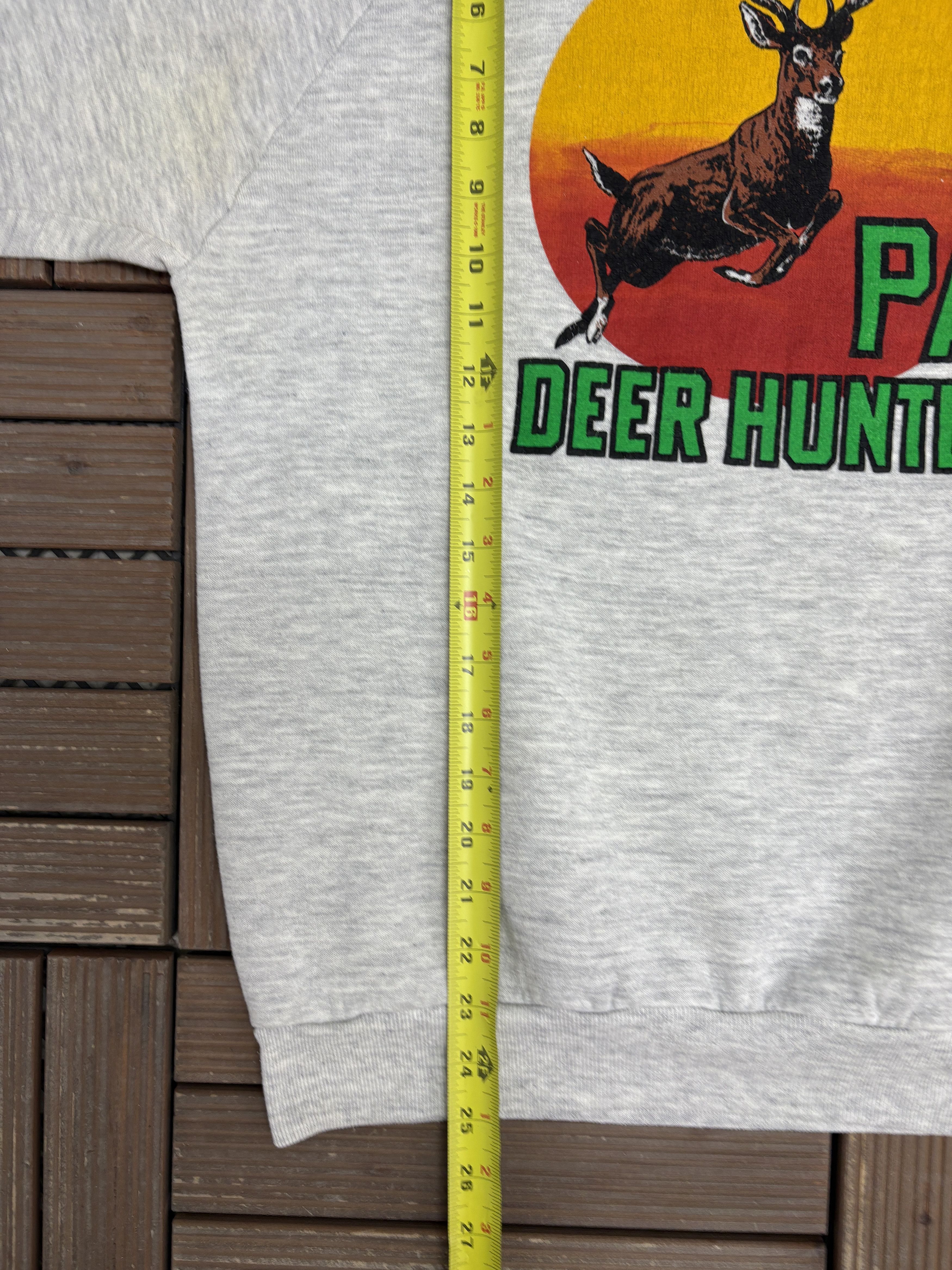 Vintage Pennsylvania Deer Hunter Vintage Grey Sweater Crewneck Size US XL / EU 56 / 4 - 8 Thumbnail