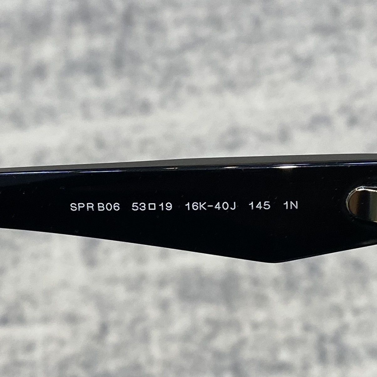 Prada PRADA 0PR B06S 16K40J BLACK VIOLET Size ONE SIZE - 8 Thumbnail
