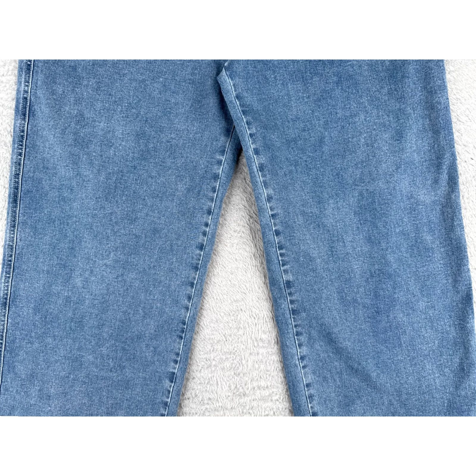 Old Navy Vintage Old Navy Women's Jeans Wide Leg Cotton Blend 14 Blue High Rise 33x26 Size 36" / US 14 / IT 50 - 3 Thumbnail