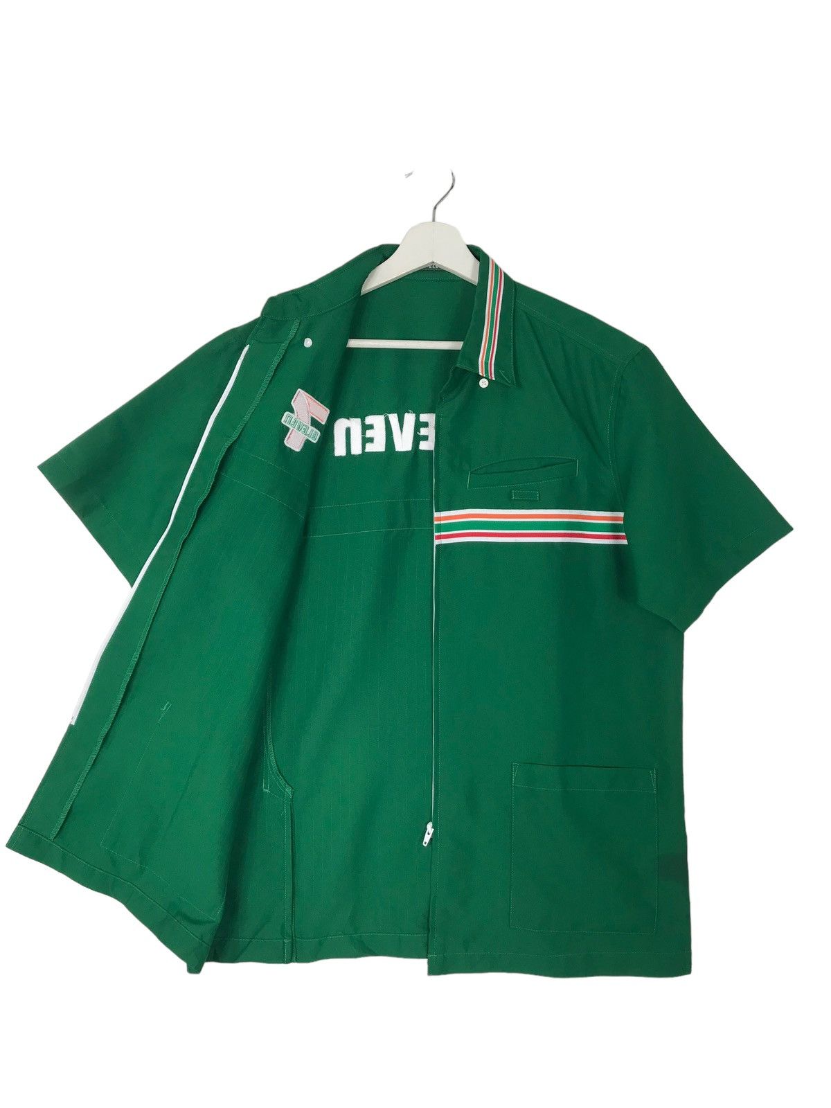 Designer 💥 7ELEVEN WORK ZIPPER SHIRTS Size US L / EU 52-54 / 3 - 1 Thumbnail