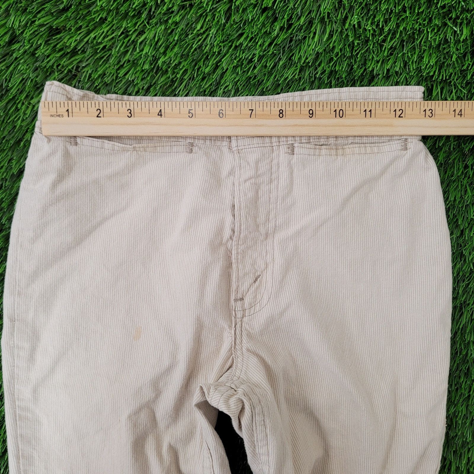 Levi's Vintage 70s LEVIS Flared Pants Women 1/2 26x32 Corduroy USA Size 26" / US 2 / IT 38 - 15 Thumbnail