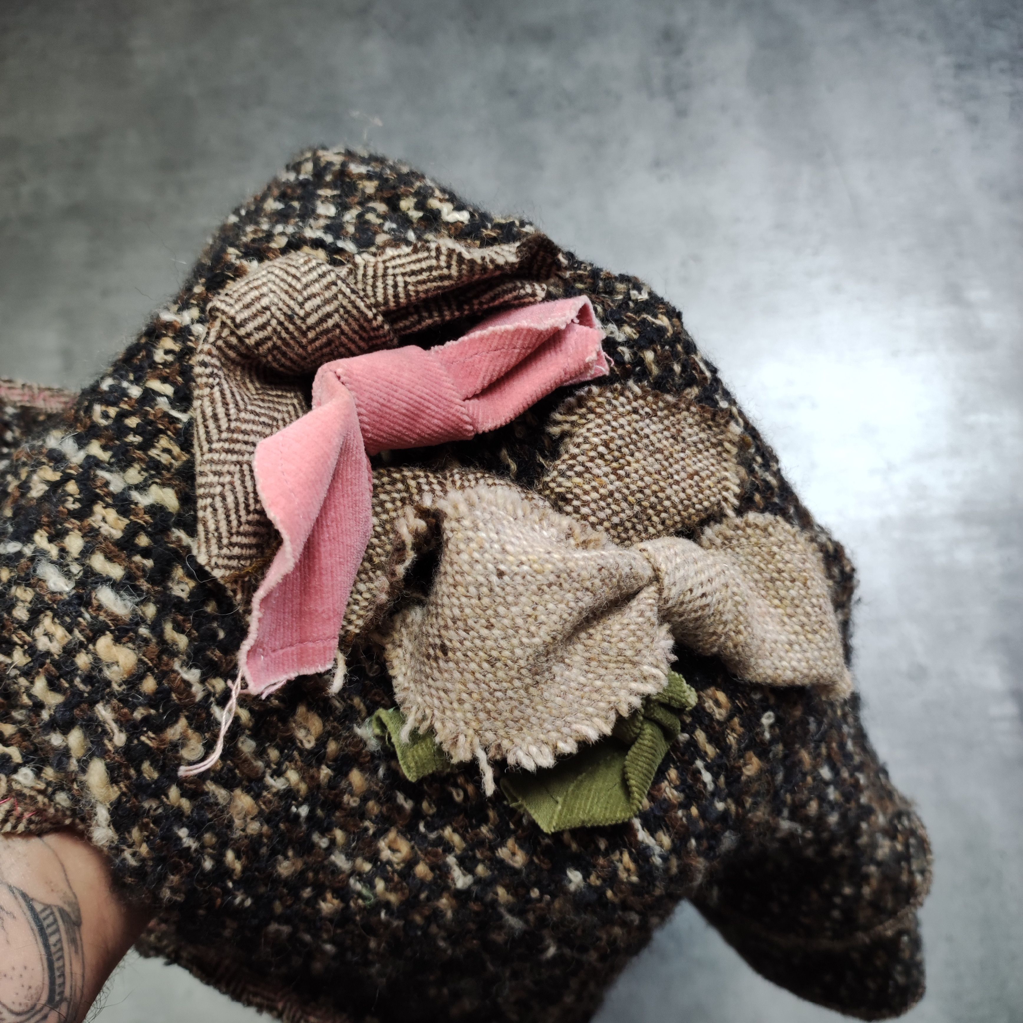 Moschino × Vintage RARE Runway Moschino Italy Cheapandchic Wool Patch Blazer Size M / US 6-8 / IT 42-44 - 10 Thumbnail