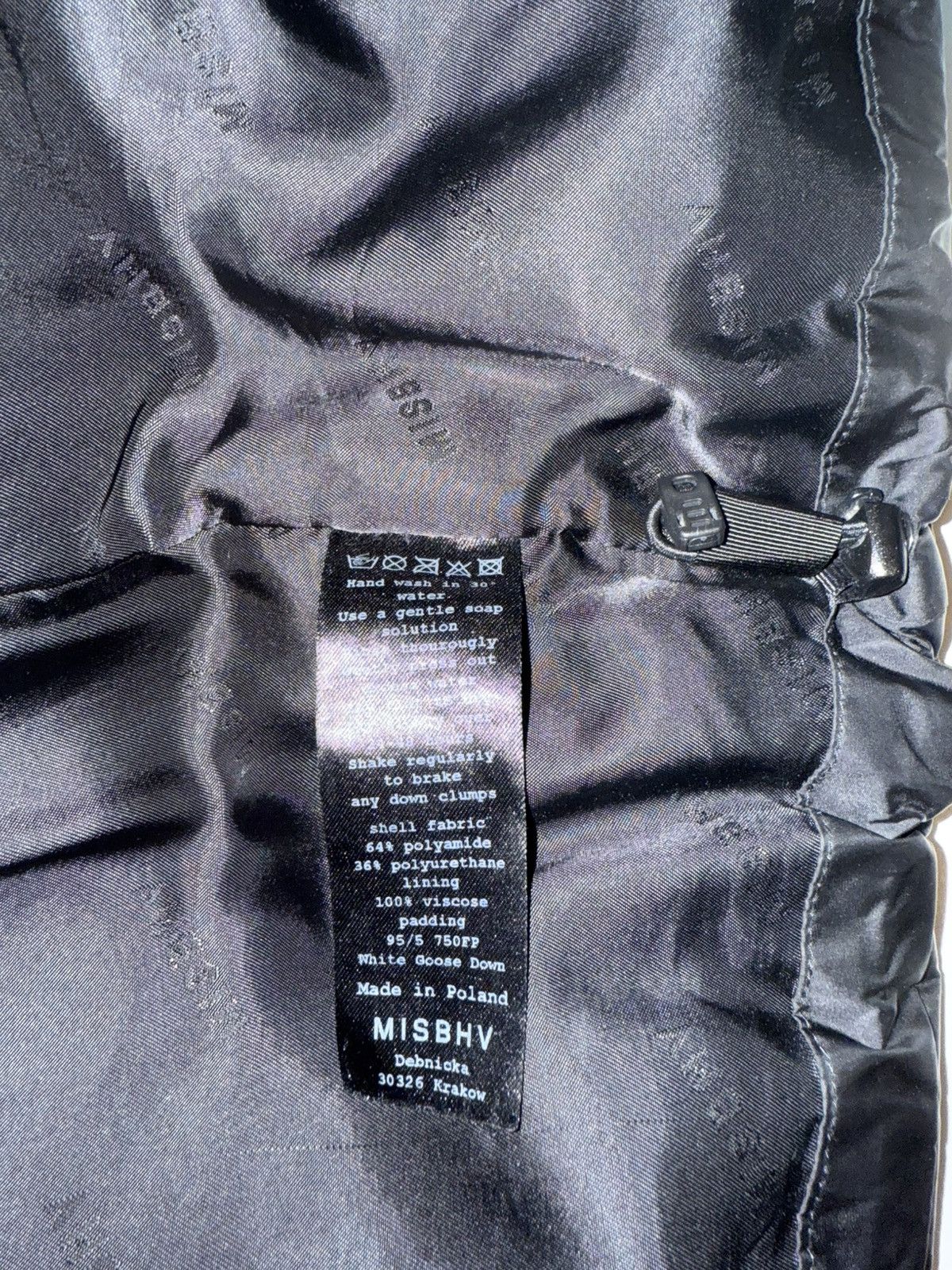 Misbhv MISBHV Down Jacket Print, Detachable Sleeves, M Size US M / EU 48-50 / 2 - 5 Thumbnail