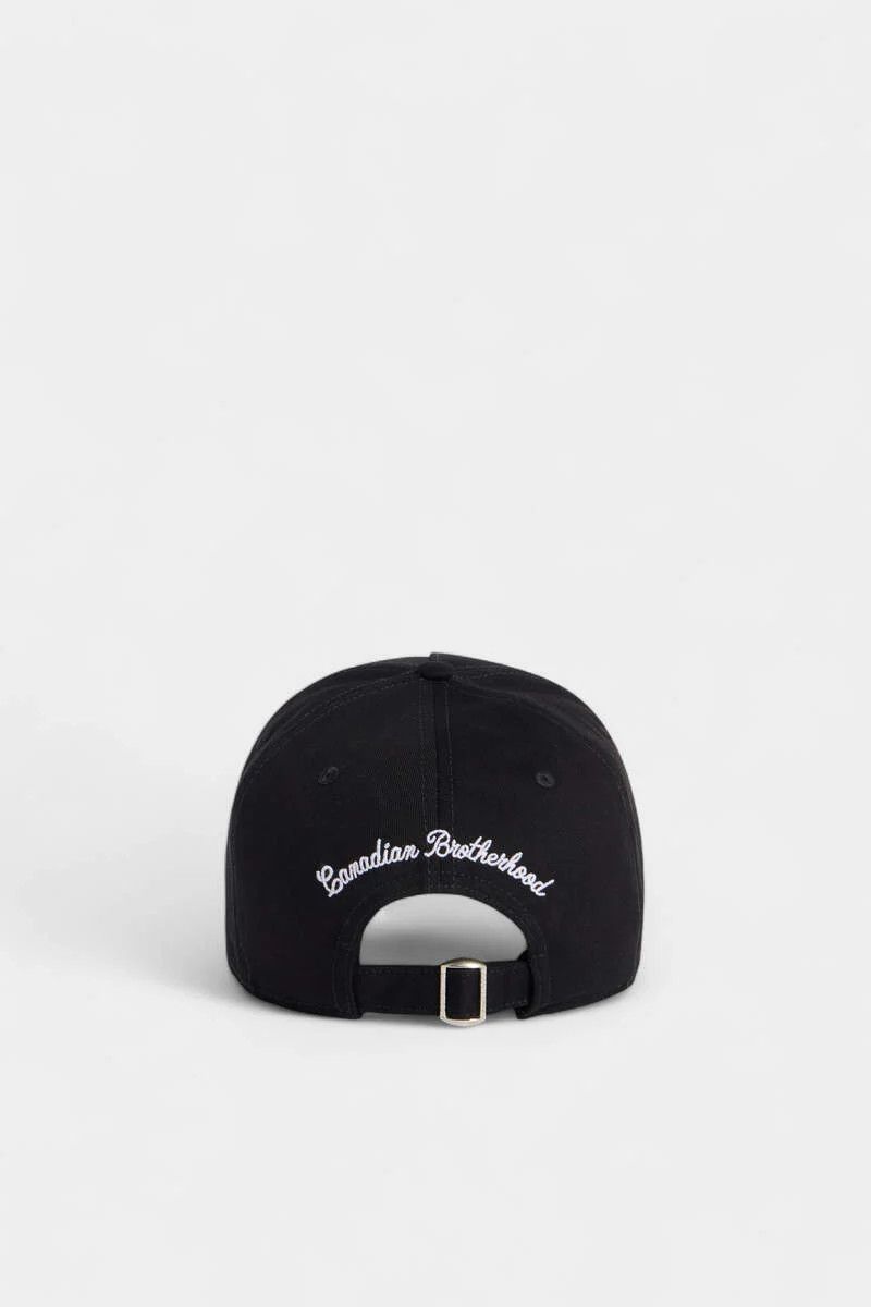 Dsquared2 Dsquared2 Signature Black Baseball Cap Logo Hat ($315 MSRP) Size ONE SIZE - 2 Thumbnail