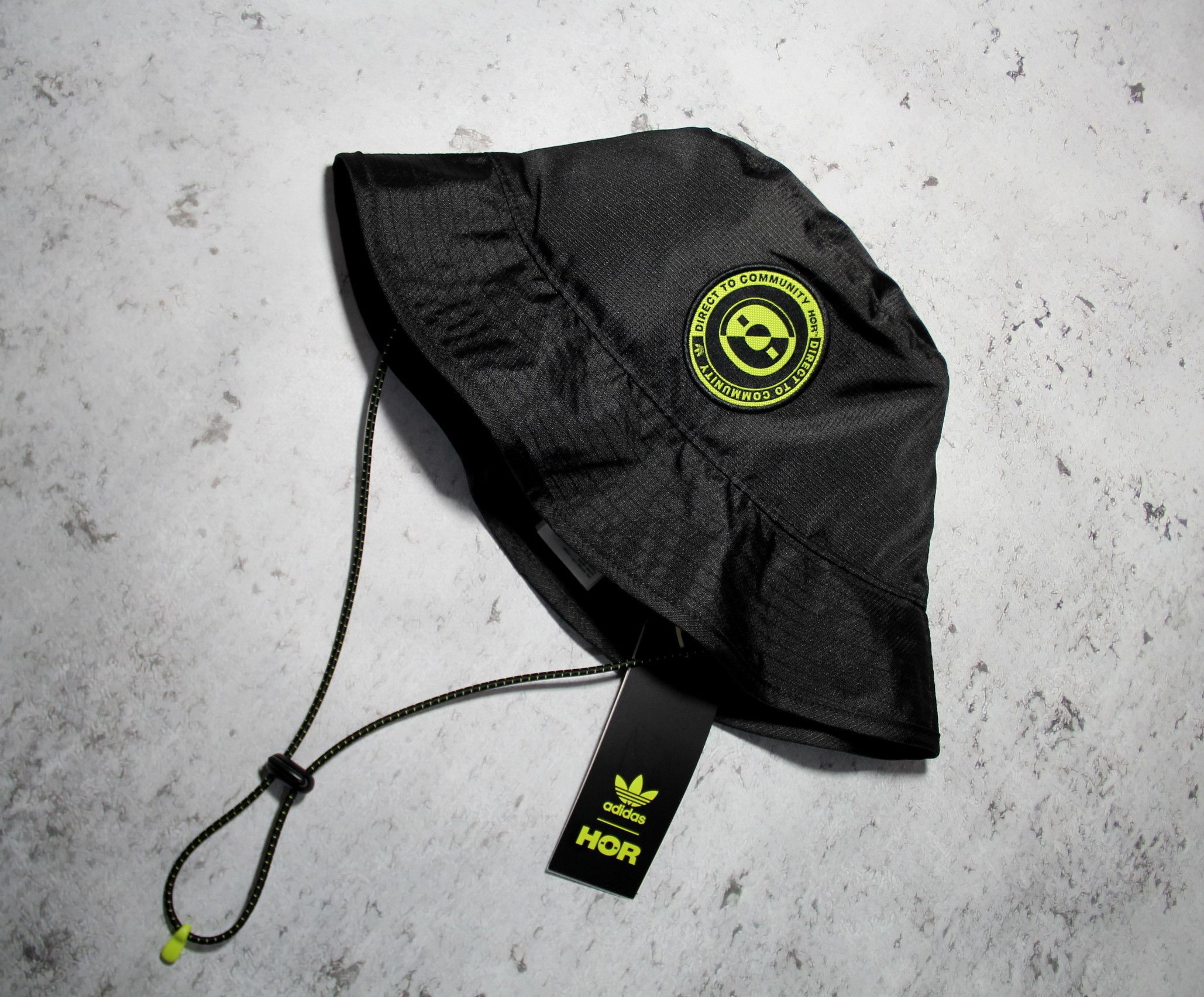 Adidas ADIDAS X HOR HOER BUCKET HAT BLACK IY3227 Size ONE SIZE - 2 Thumbnail