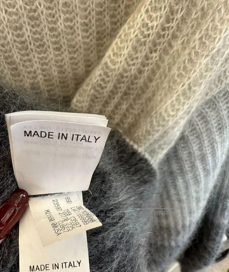 Brunello Cucinelli Brunello Cucinelli Mohair Sweater M. Size US M / EU 48-50 / 2 - 7 Thumbnail