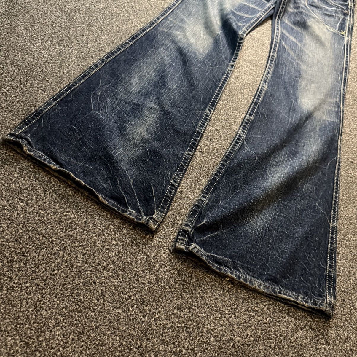 Tornado Mart 🔥🇯🇵 Vintage Flared Sick Japanese Brappers Jeans Size US 30 / EU 46 - 8 Thumbnail