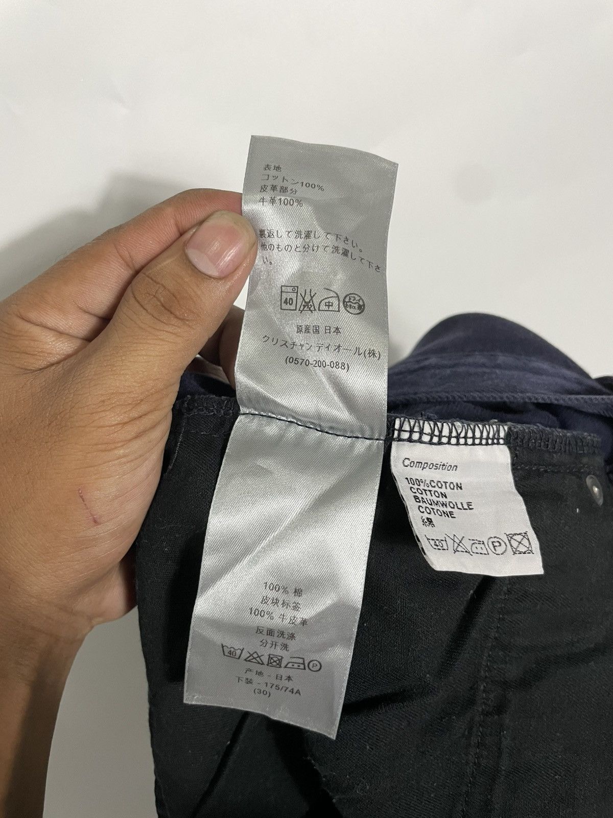 Dior Dior F/W10 “Kris Van Asche” Homme denim jeans Size US 30 / EU 46 - 14 Thumbnail