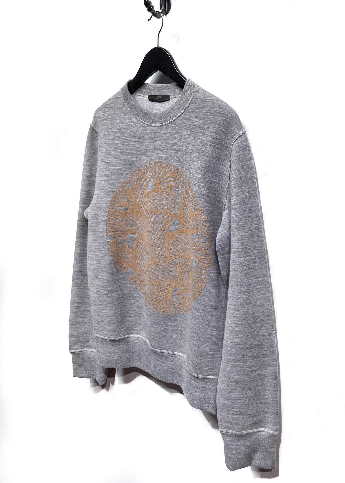 Louis Vuitton Louis Vuitton Christopher Nemeth Grey Rope Print Sweatshirt Size US L / EU 52-54 / 3 - 2 Thumbnail