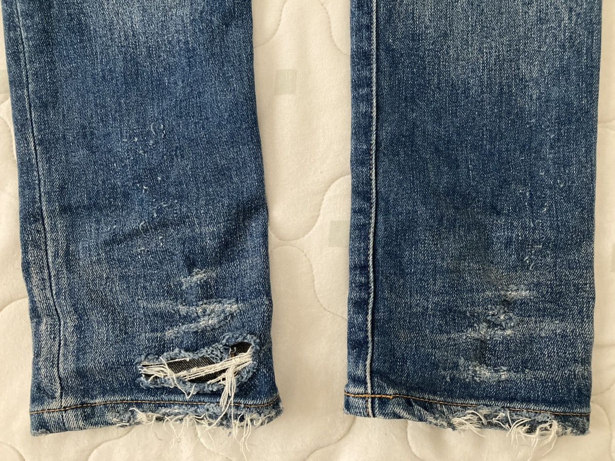 Balmain BALMAIN PARIS Distressed Skinny Jeans Size US 30 / EU 46 - 14 Thumbnail