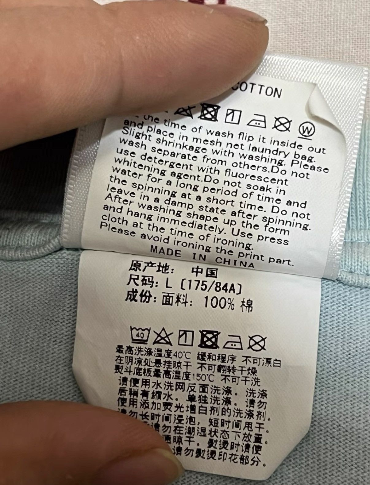 Bape BAPE OG Nigo era sky blue short-sleeve tee Size US L / EU 52-54 / 3 - 5 Thumbnail