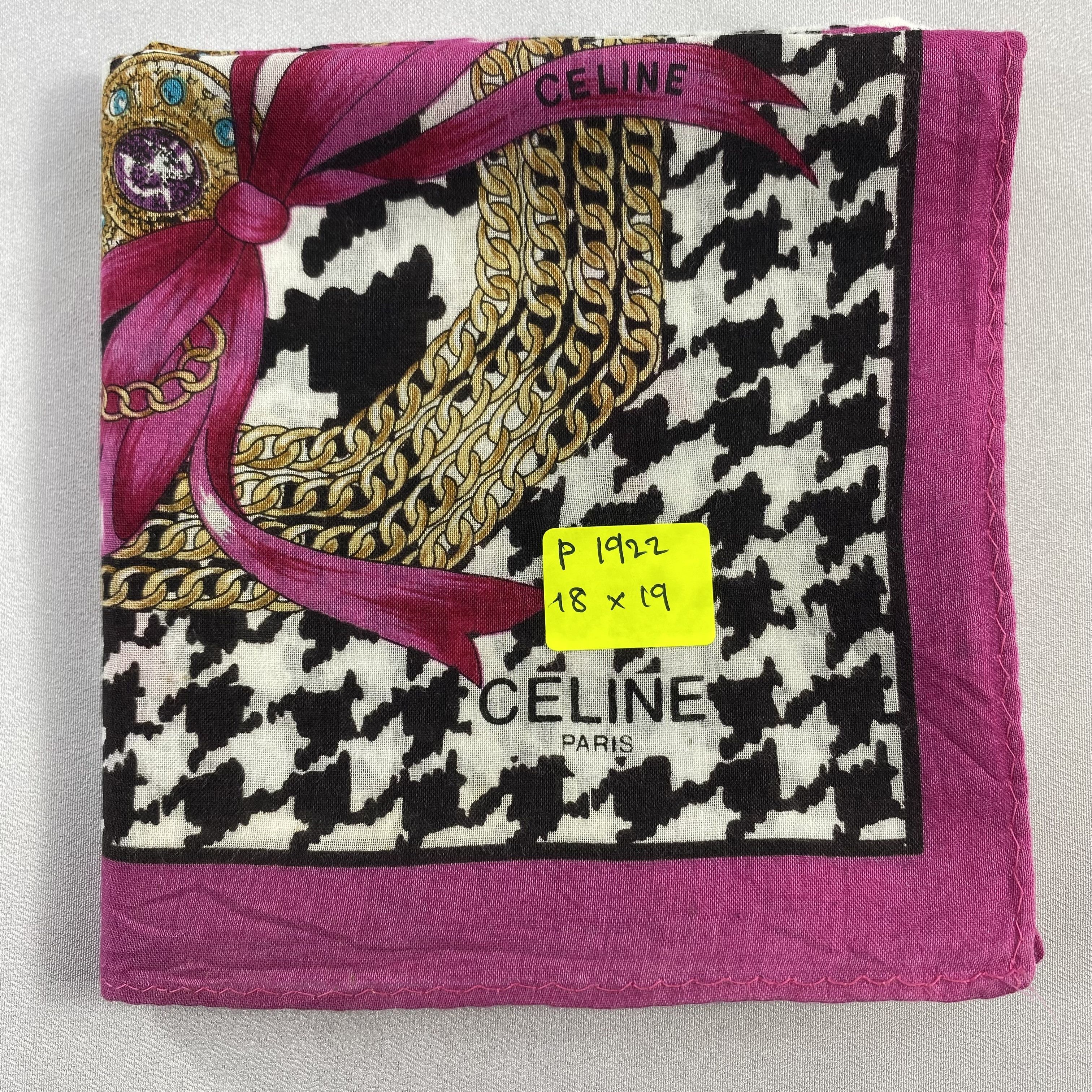 Celine × Vintage Celine Neckerchief / Bandana / Handkerchief-P1922 Size ONE SIZE - 5 Thumbnail
