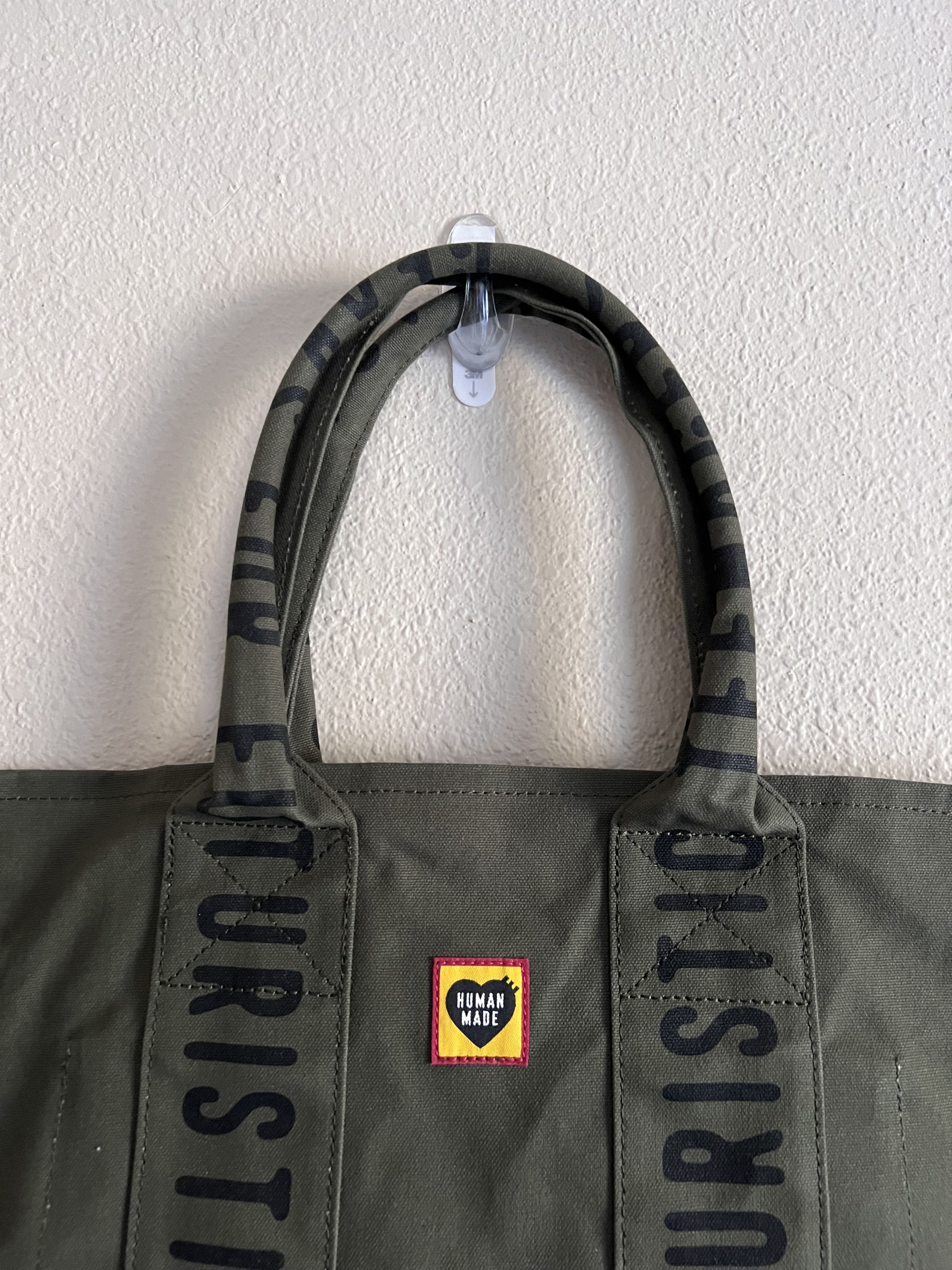 Human Made Human Made Large Carpenters Tote Bag in Olive Green | Grailed