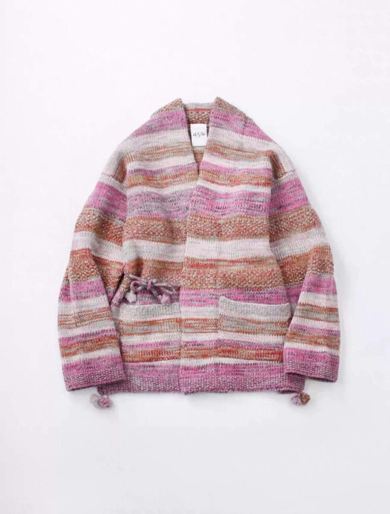 45rpm Pink Knit Cardigan Sweater from Japan Size M / US 6-8 / IT 42-44 - 1 Thumbnail