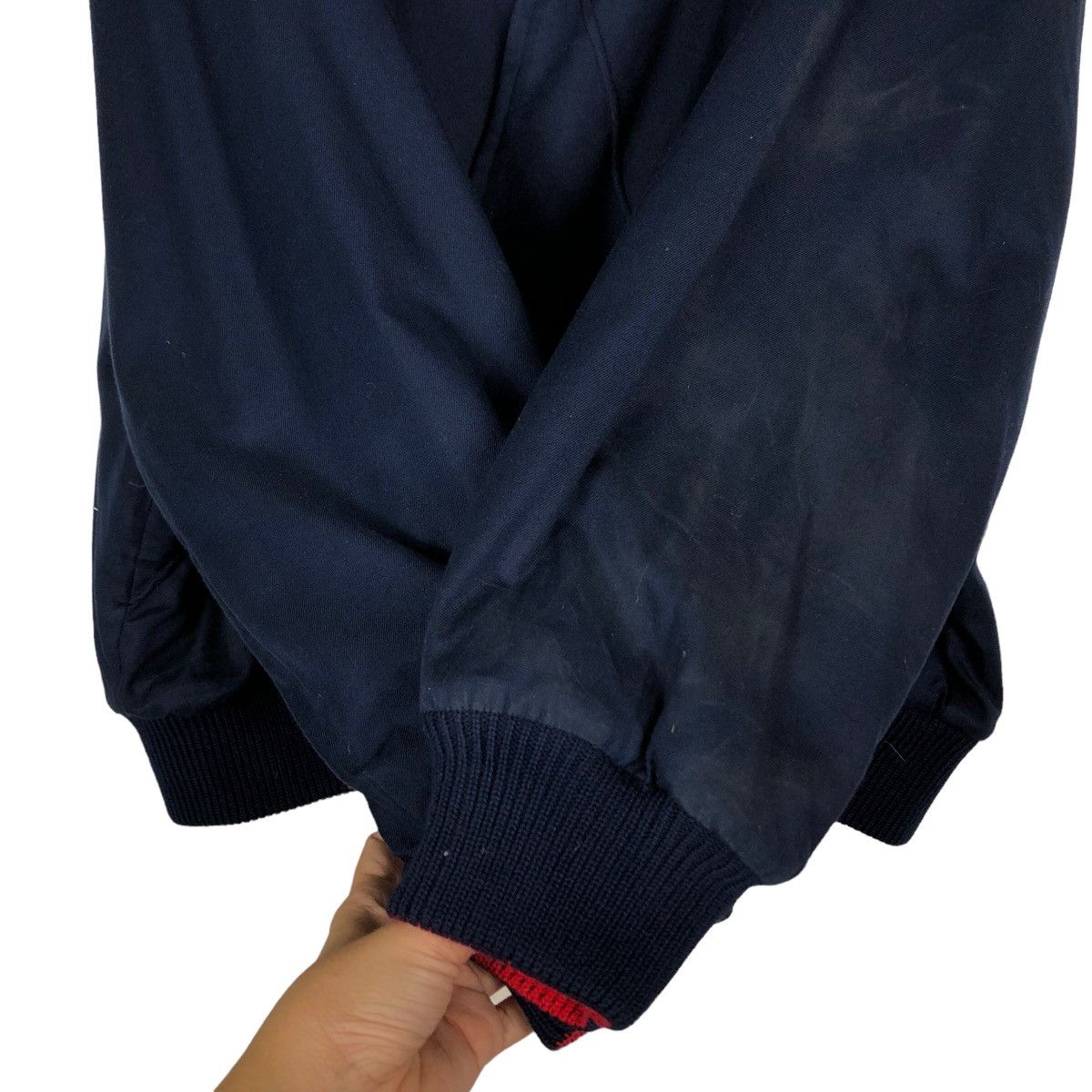 Japanese Brand 🔥90’s Vtg Reversible Wool Bomber Jacket Grandslam Japan Size US M / EU 48-50 / 2 - 13 Thumbnail
