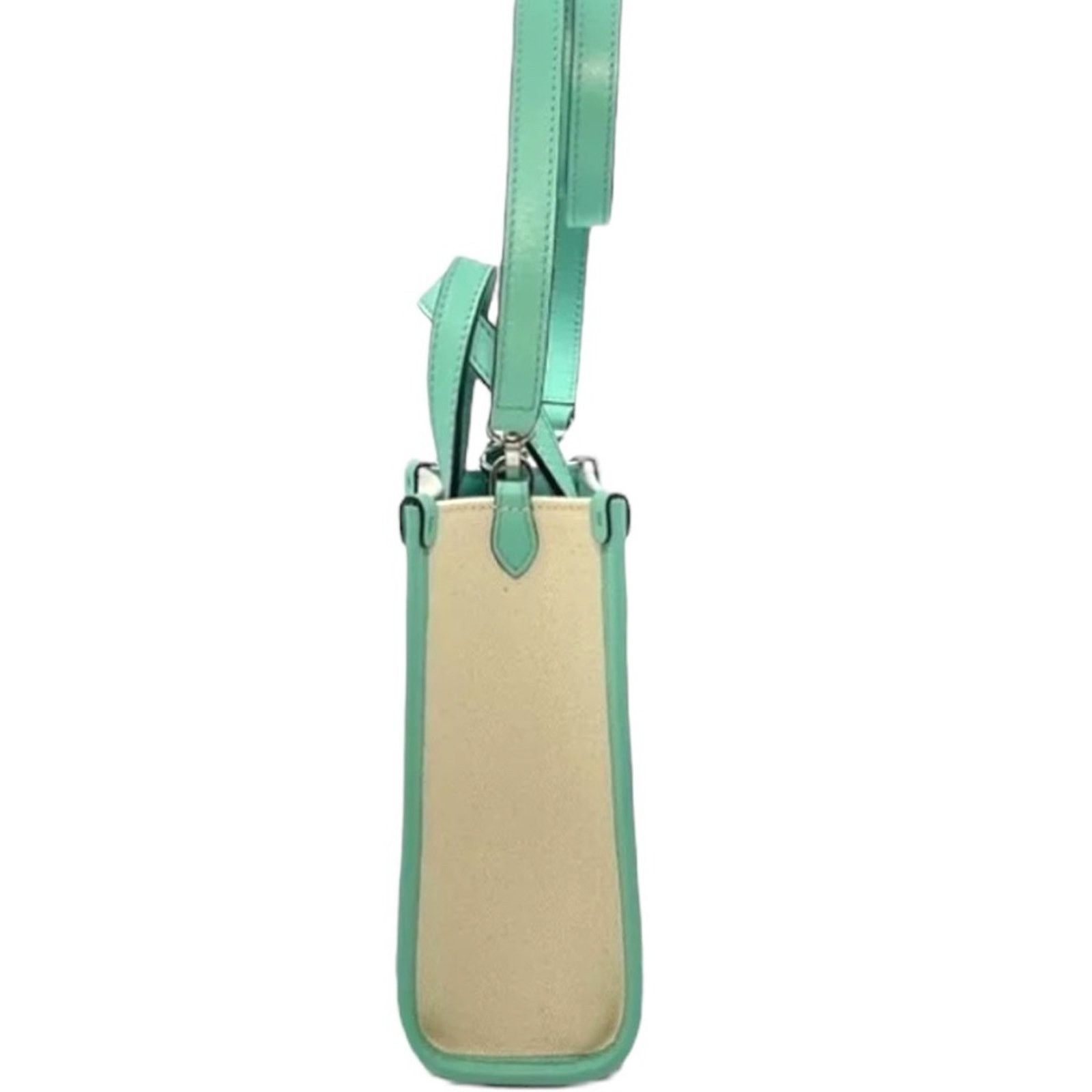 Jimmy Choo Jimmy Choo Mini Tote Crossbody Antique Jade NWT Size ONE SIZE - 5 Thumbnail