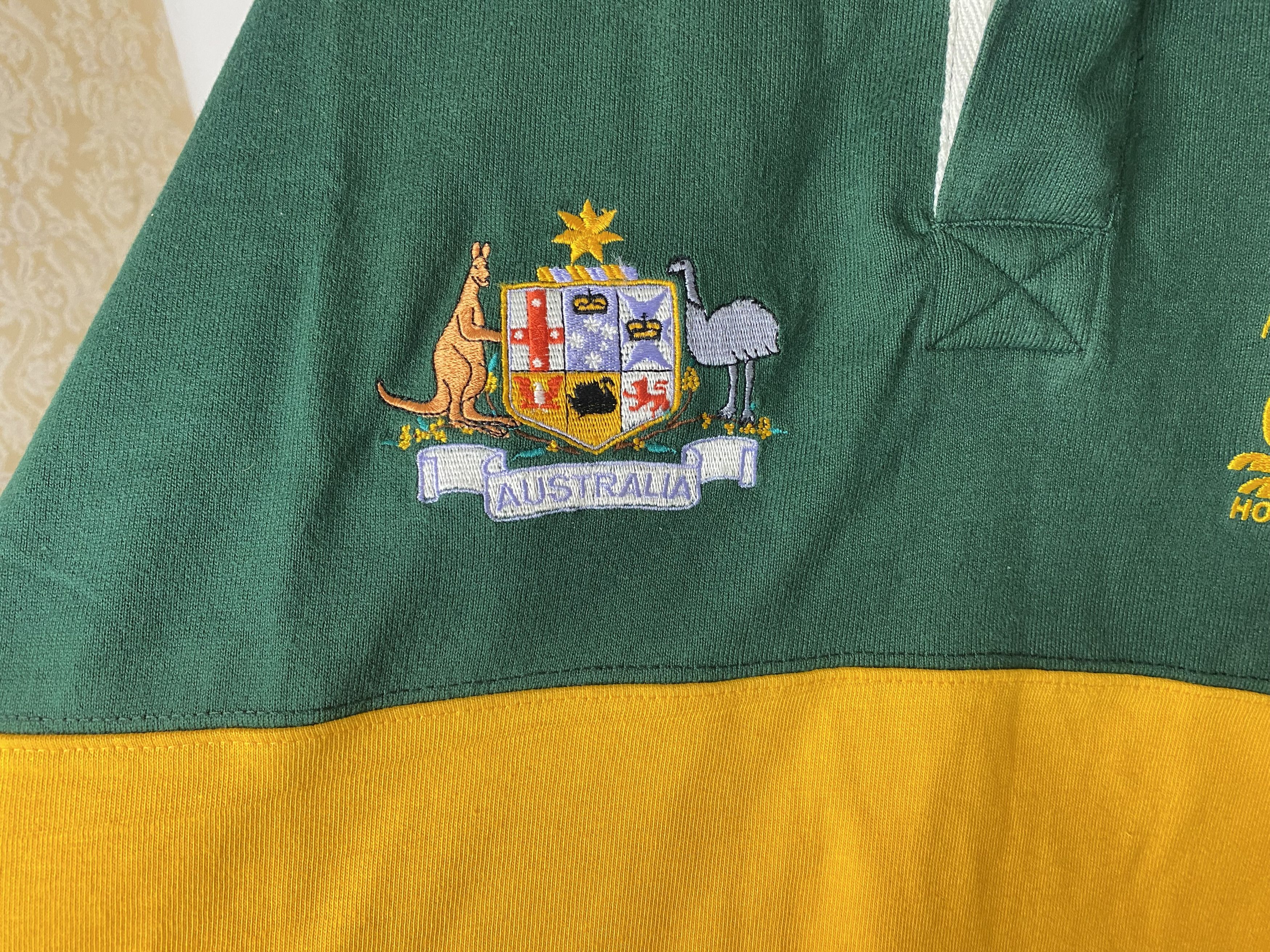 Canterbury of New Zealand AUSTRALIAN TEAM RUGBY JERSEY SHIRT KANGAROO BAR HONG KONG Size US L / EU 52-54 / 3 - 4 Thumbnail