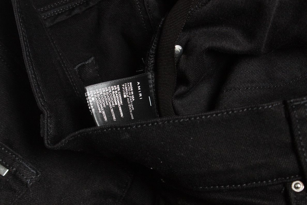 Amiri Amiri, black jeans Size US 33 - 6 Thumbnail