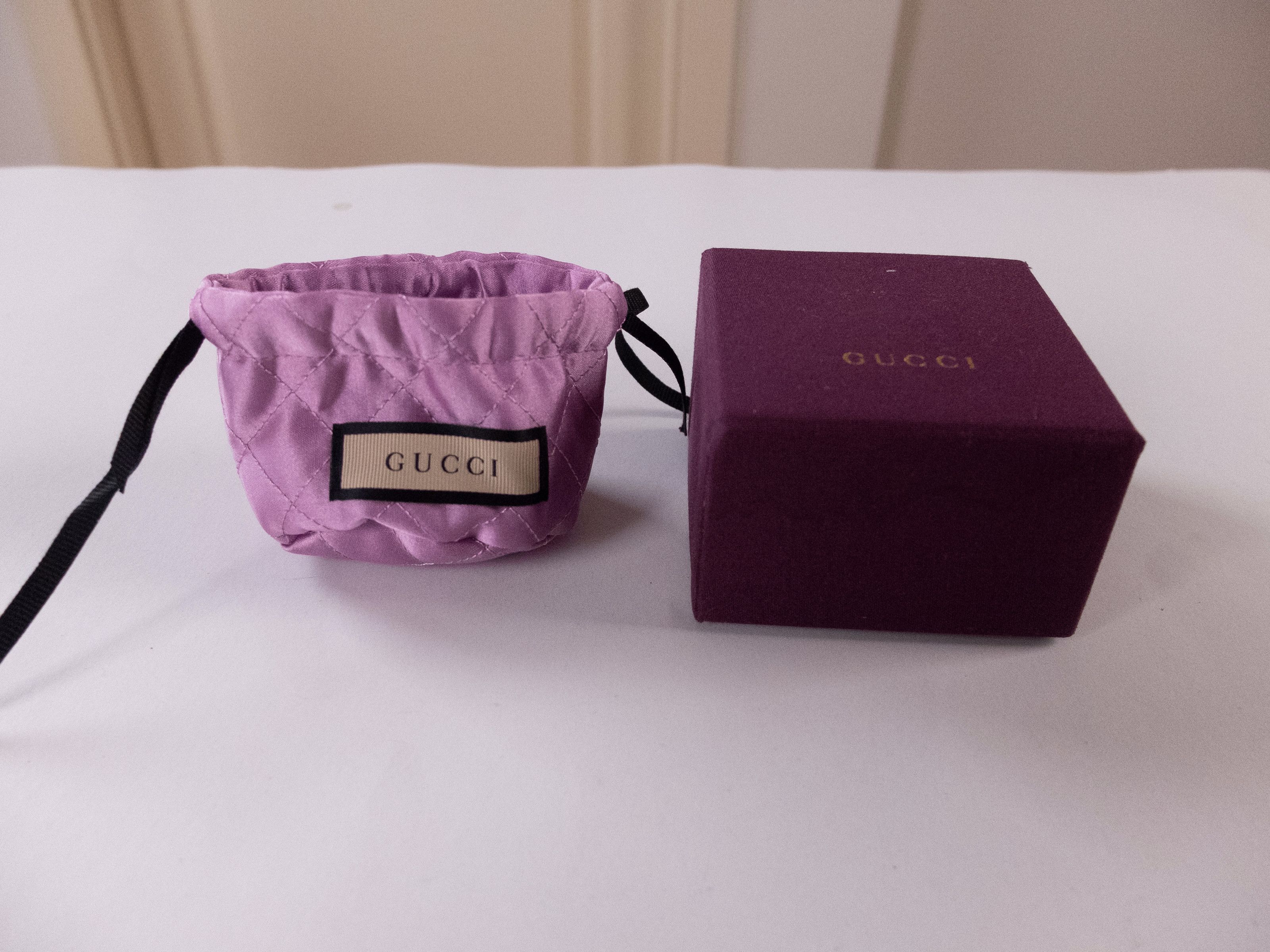 Gucci GUCCI Sterling silver interlocking G logo ring Size 20 / 9 Size ONE SIZE - 9 Thumbnail