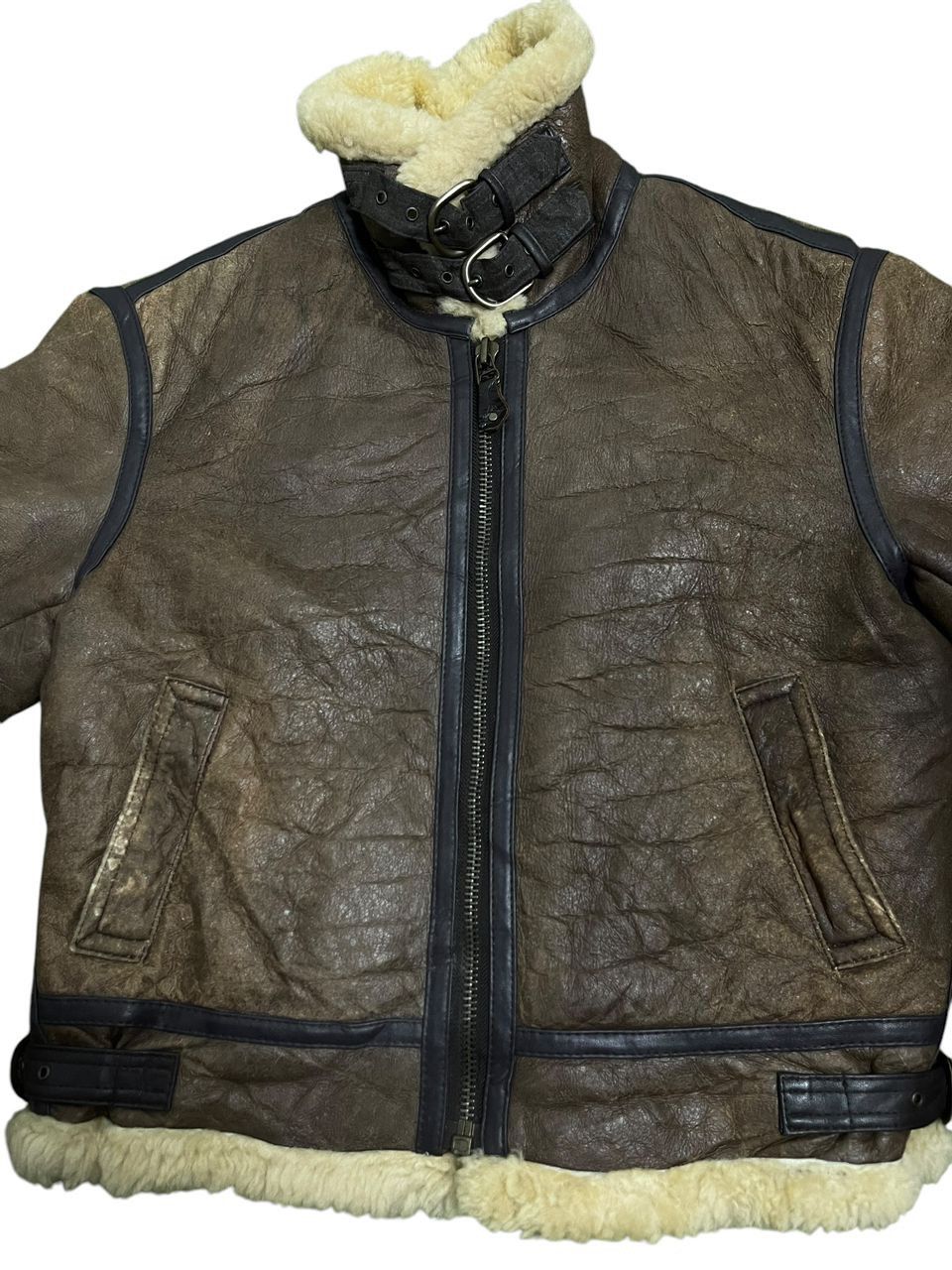 Other Vintage B3 Sheepskin Military Jacket(23) Size US M / EU 48-50 / 2 - 2 Thumbnail