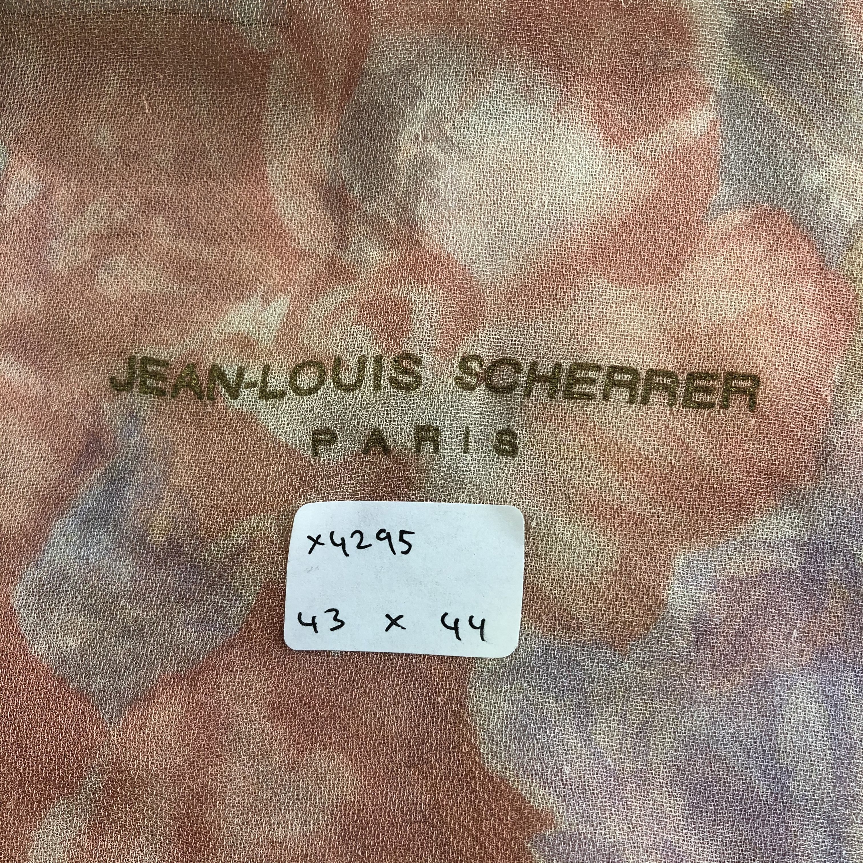 Jean-Louis Scherrer × Vintage Vintage Jean Louis Scherrer Silk Scarf Size ONE SIZE - 6 Thumbnail