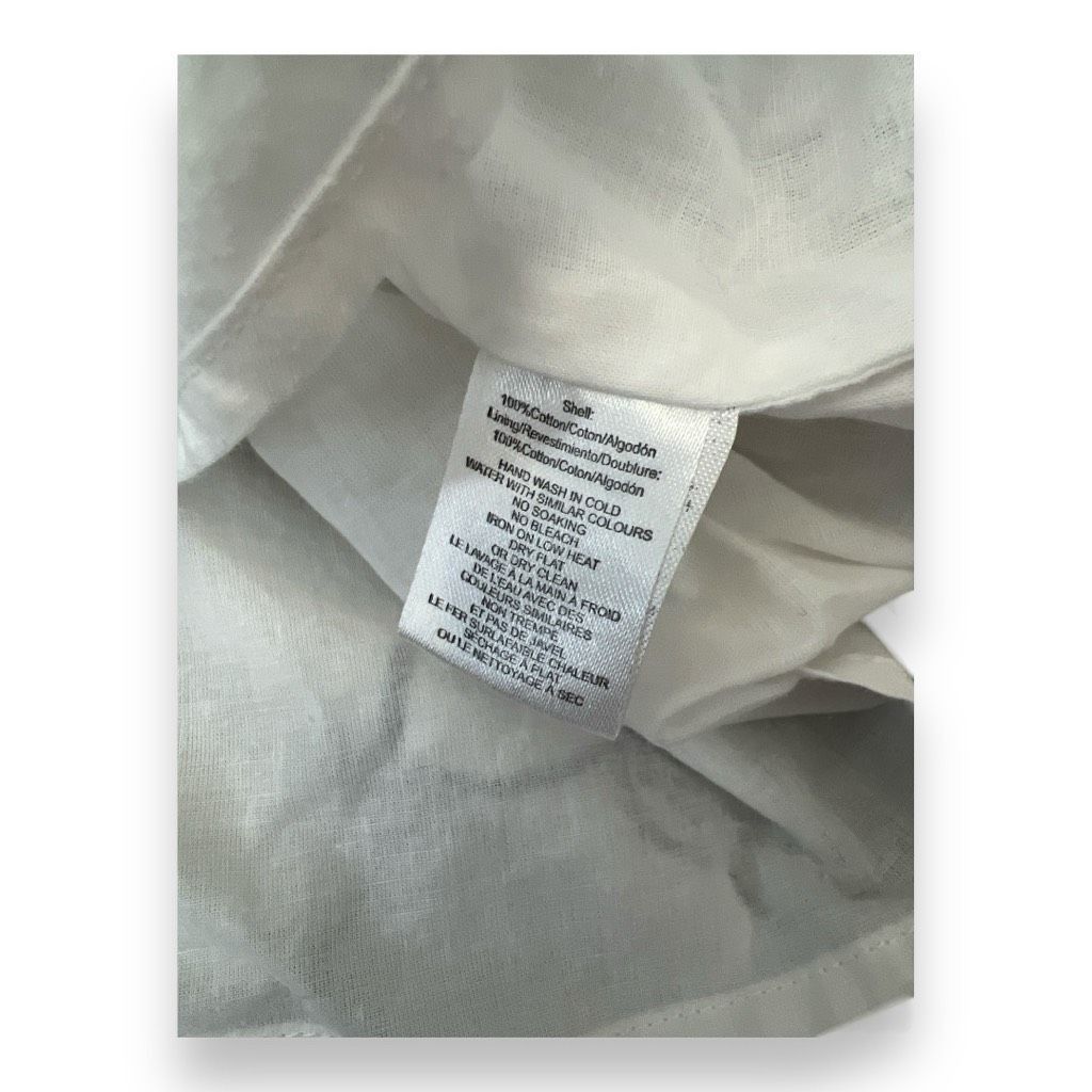 Other Ciebon Serbita Floral Embroidered Black White Puff Sleeve Dr Size XL / US 12-14 / IT 48-50 - 4 Thumbnail