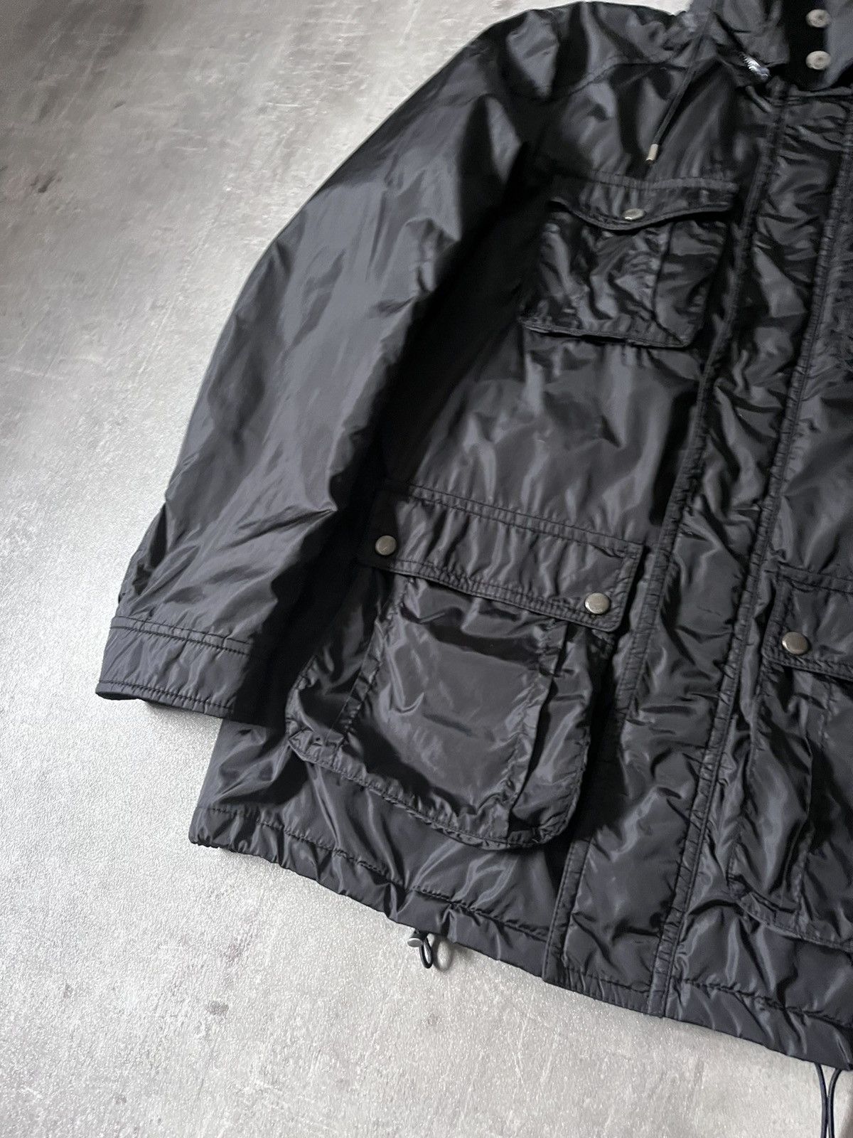 Gucci Gucci black technical windbreaker nylon jacket Size US M / EU 48-50 / 2 - 3 Thumbnail