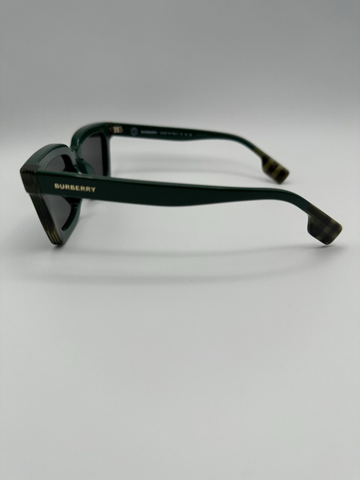 Burberry Burberry Checkered Acetate Sunglasses Size ONE SIZE - 3 Thumbnail