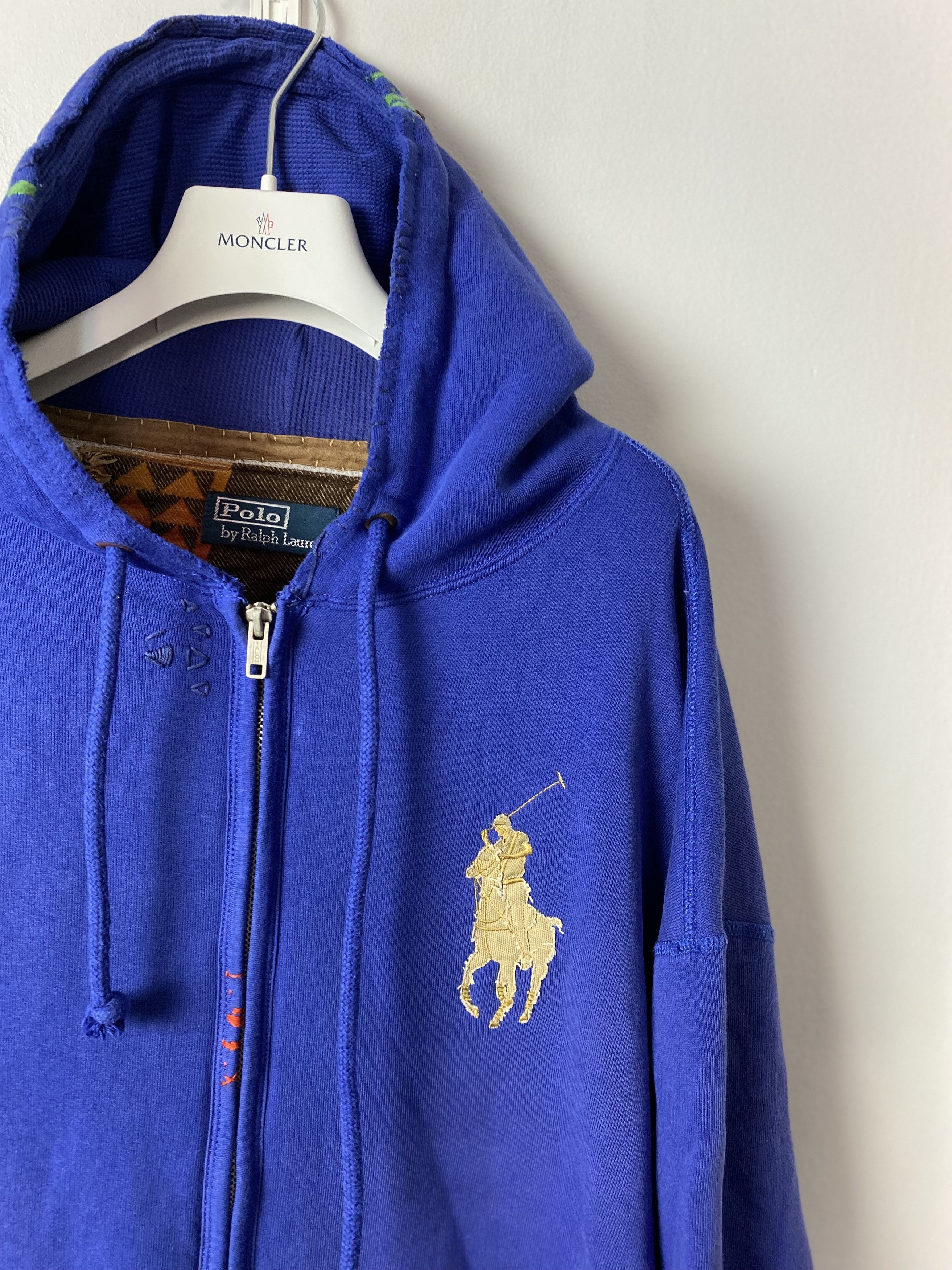 Polo Ralph Lauren Polo Ralph Lauren vintage big pony zip-up hoodie Size US XXL / EU 58 / 5 - 2 Thumbnail