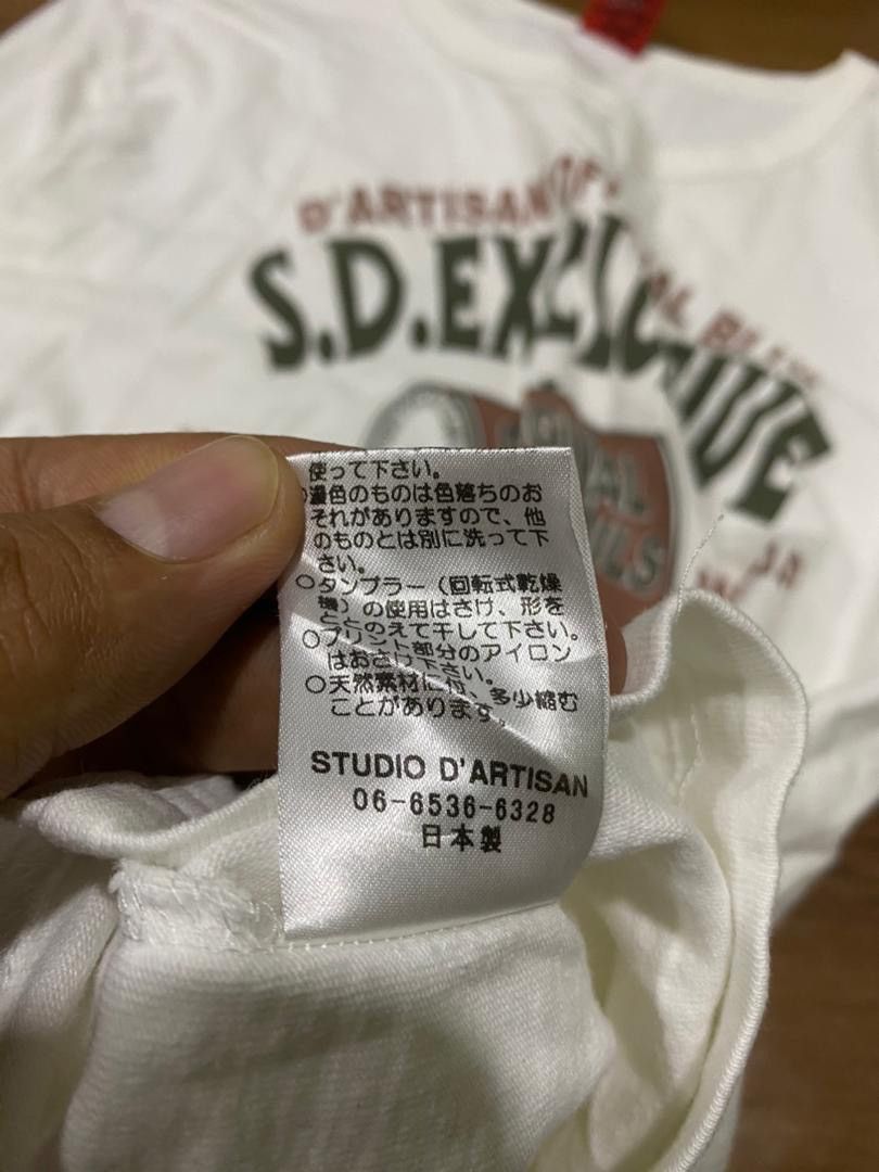Studio D'Artisan Vintage Studio Dartisan Japanese Longsleeve Tee Size US L / EU 52-54 / 3 - 7 Thumbnail