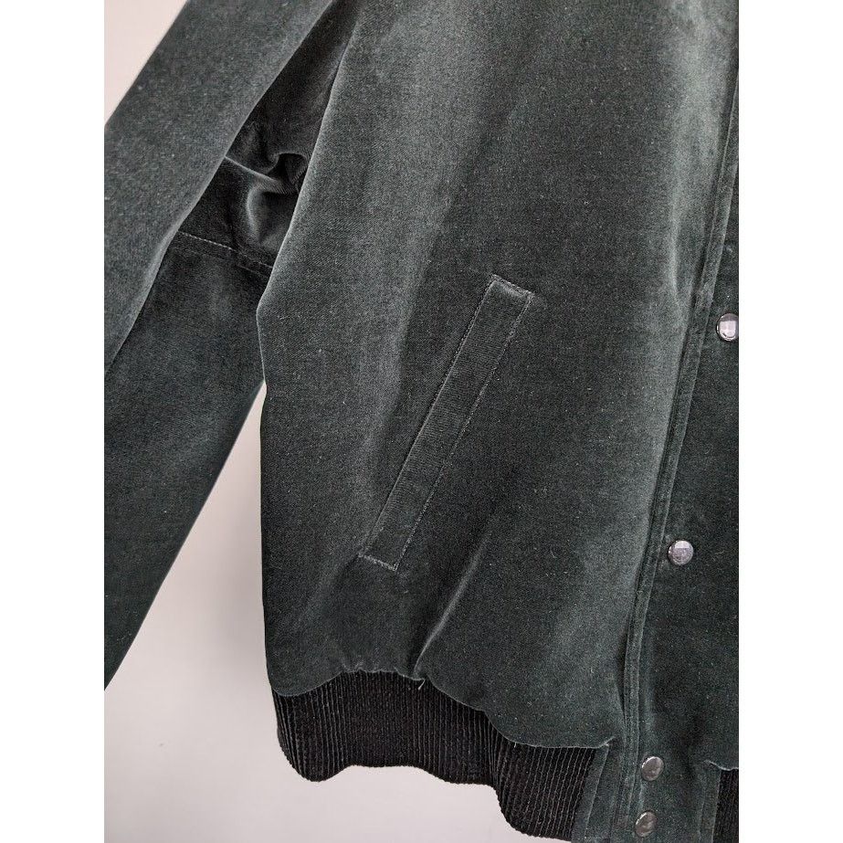 Saint Laurent Paris o1rshd1 Teddy College Cotton Jacket in Green Emerald Size US L / EU 52-54 / 3 - 9 Thumbnail
