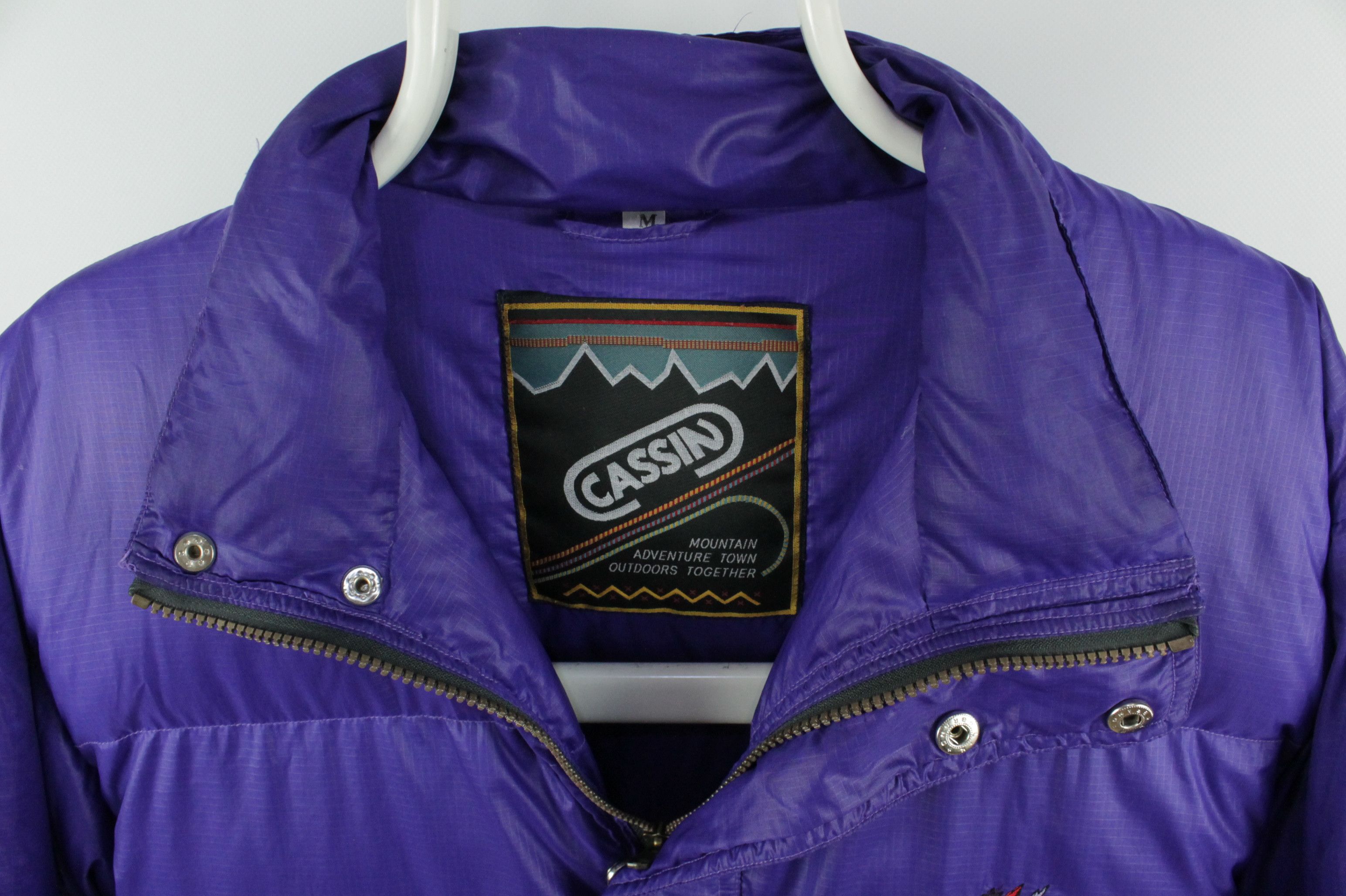 Oleg Cassini Vintage Cassin Light Puffer Jacket Purple Mountain Outdoor Size US M / EU 48-50 / 2 - 4 Thumbnail