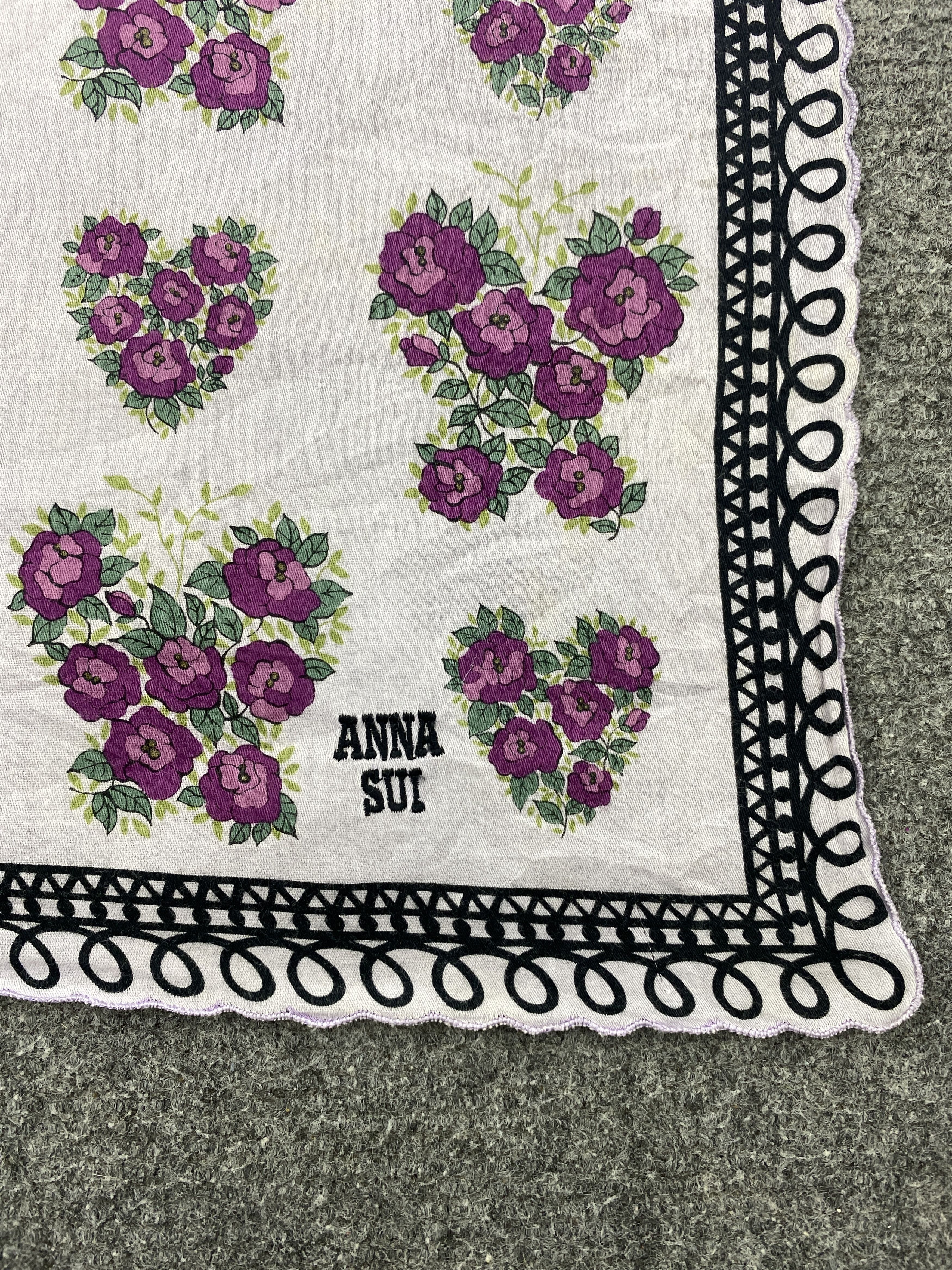 Other Vintage Anna Sui Handkerchief / Neckerchief HKC0765 Size ONE SIZE - 6 Thumbnail